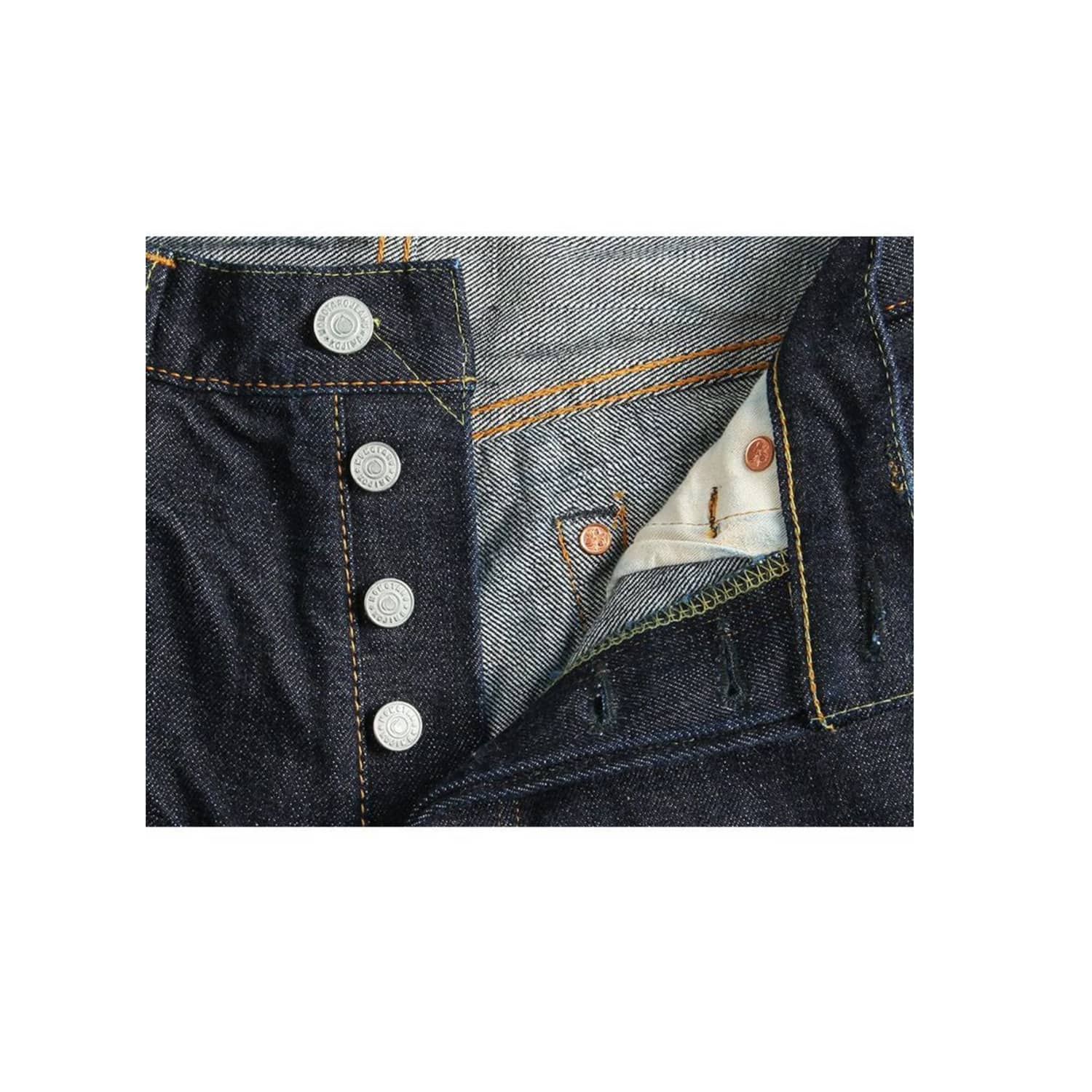 Momotaro 15.7oz Zimbabwe Cotton GTB Slim Straight Jean Indigo FINAL SALE
