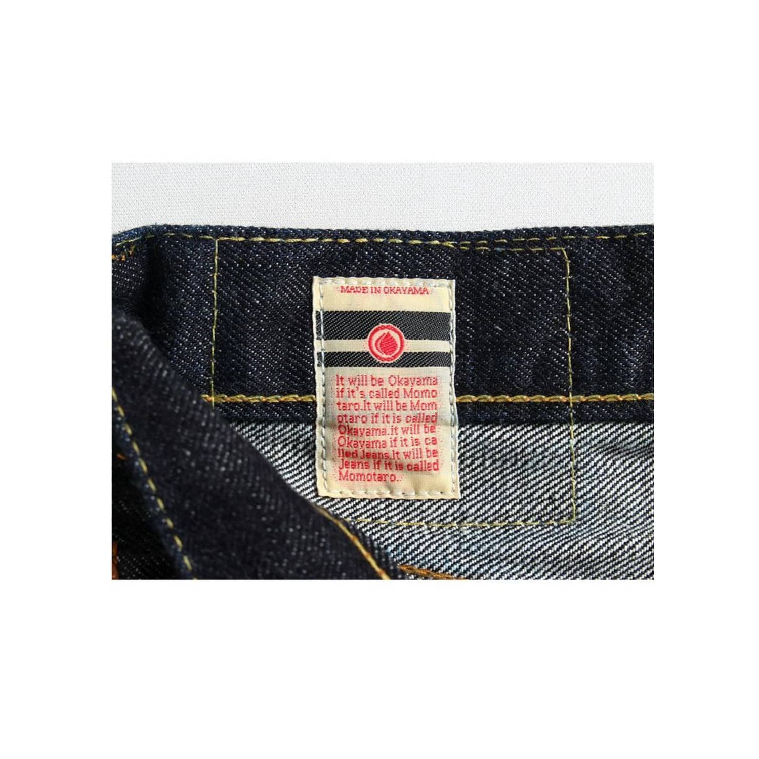 Momotaro 15.7oz Zimbabwe Cotton GTB Slim Straight Jean Indigo FINAL SALE
