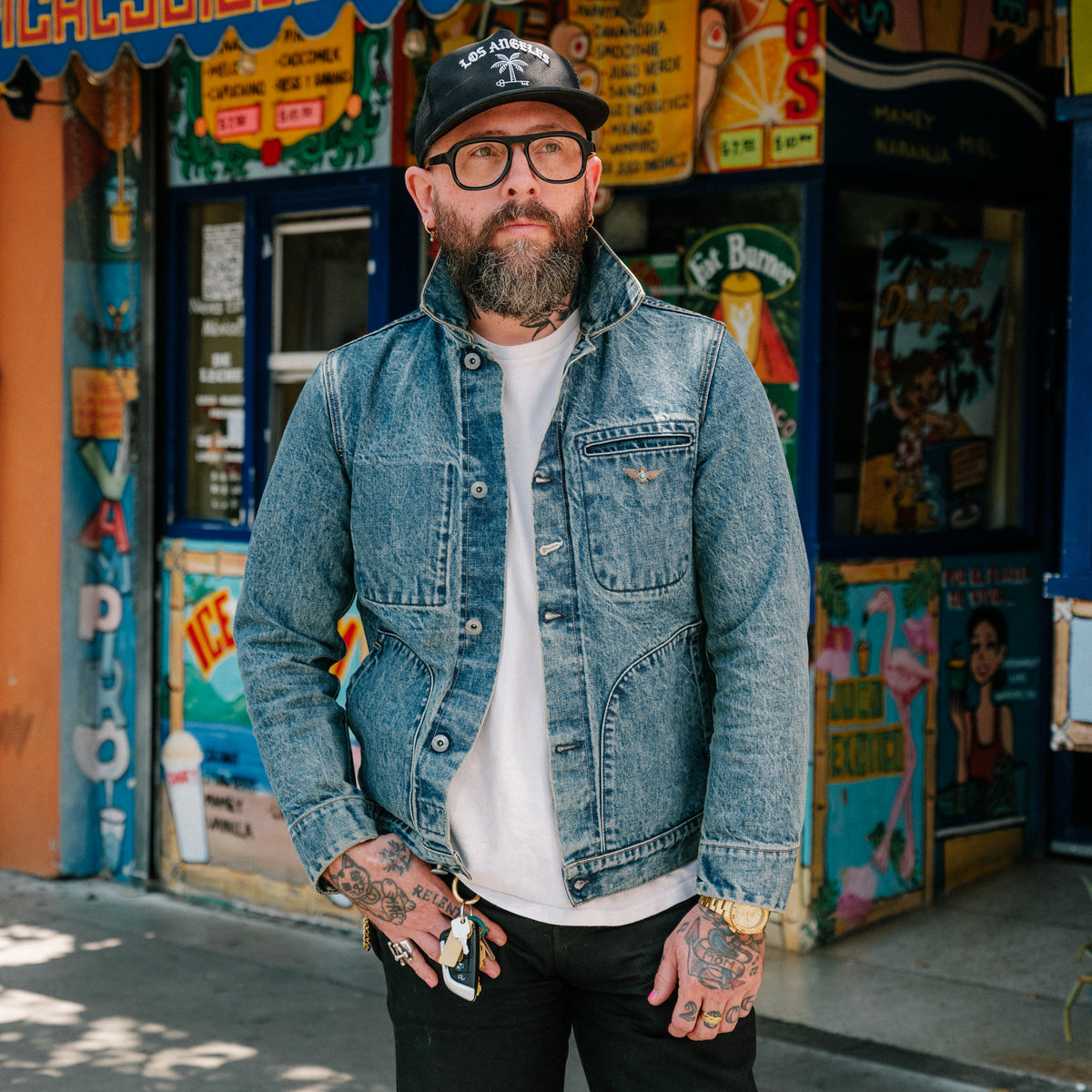 Rogue Territory River Wash Supply Jacket Indigo