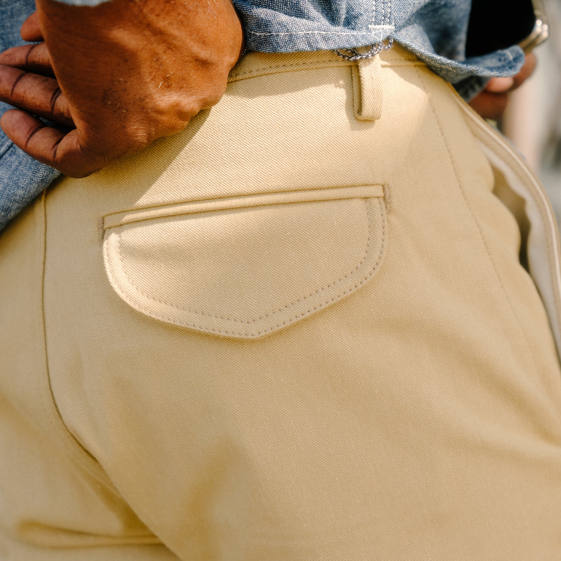 Rogue Territory Officer High Trouser Khaki