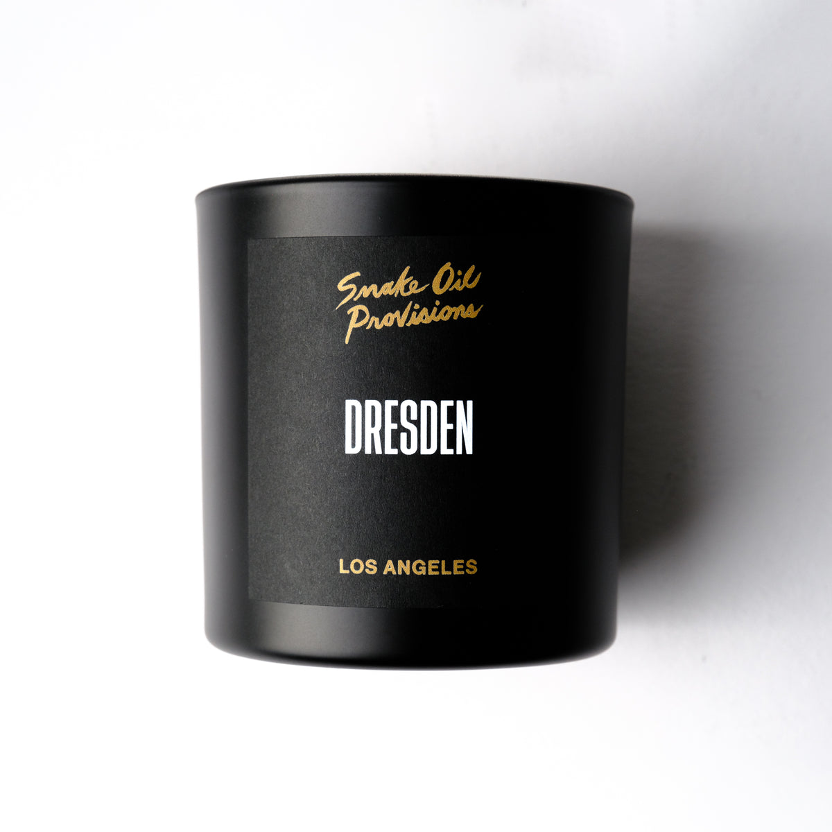 Snake Oil Provisions Dresden — 7.2 oz Hand Poured Candle