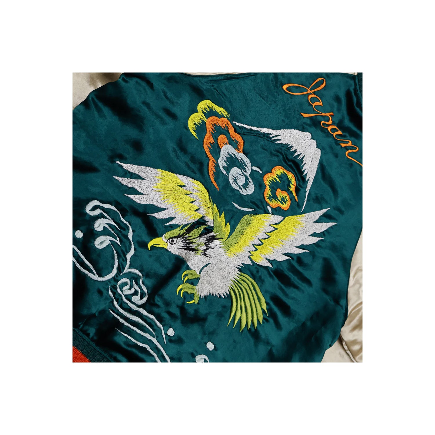 Full Count 2094 Skajan "Hawk & Dragon" Green x Ecru