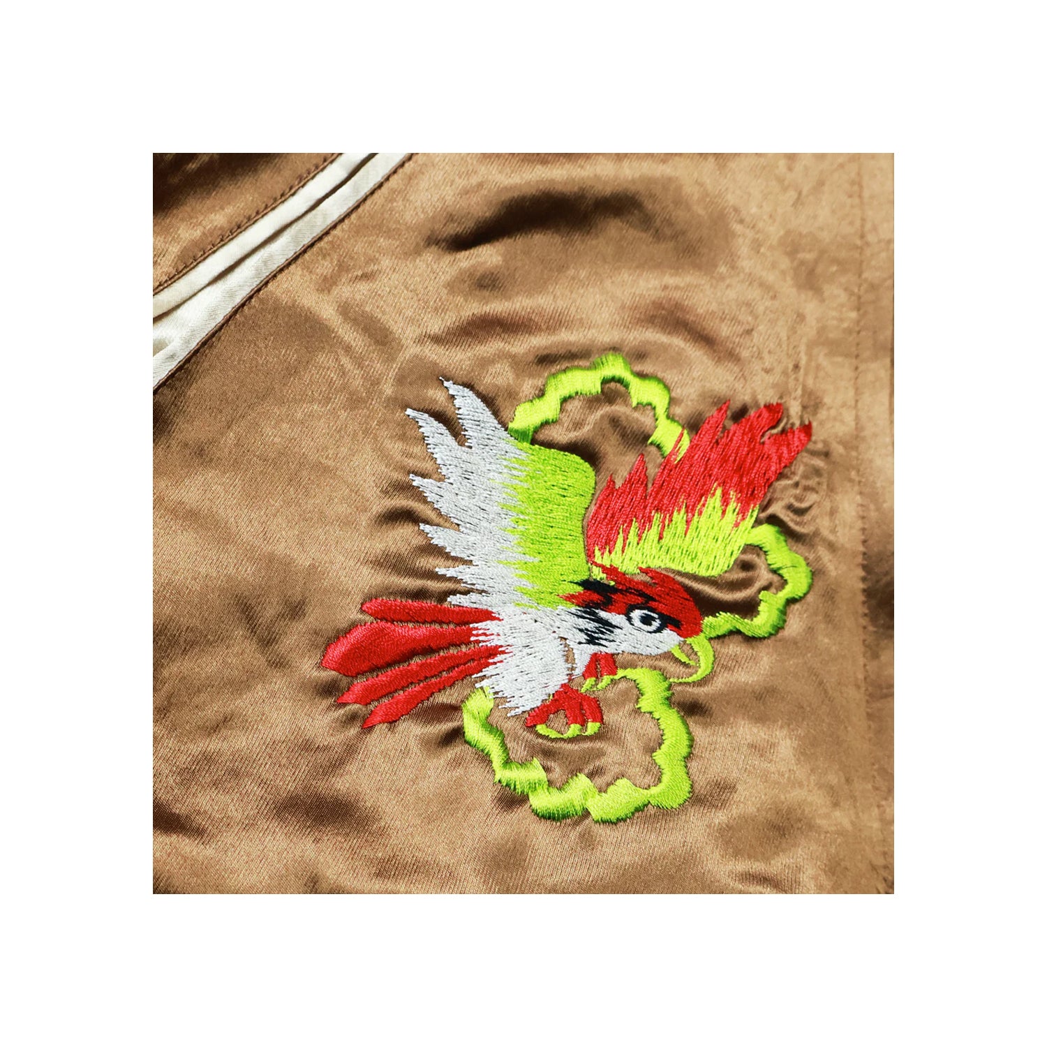 Full Count 2094 Skajan "Hawk & Dragon" Green x Ecru