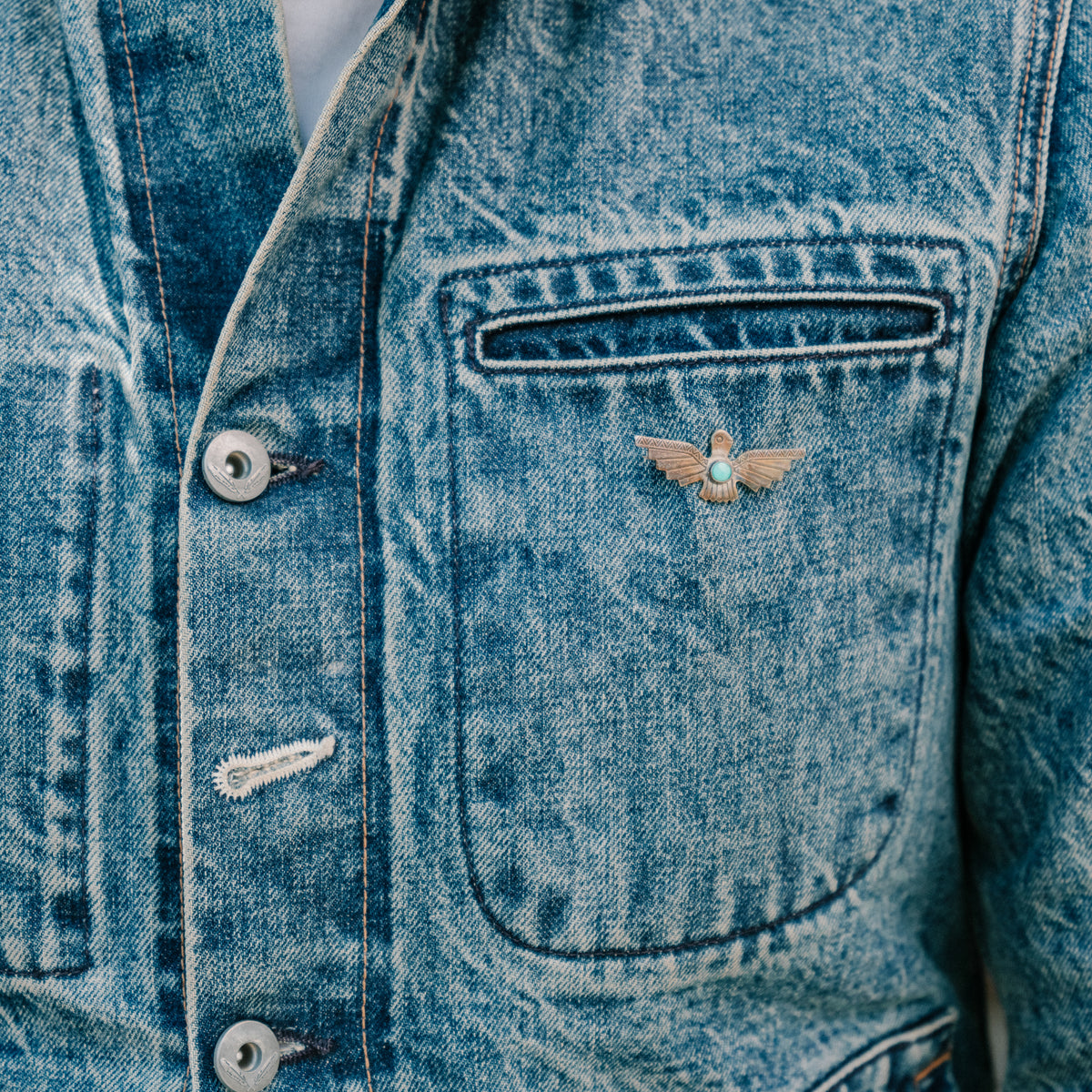 Rogue Territory River Wash Supply Jacket Indigo