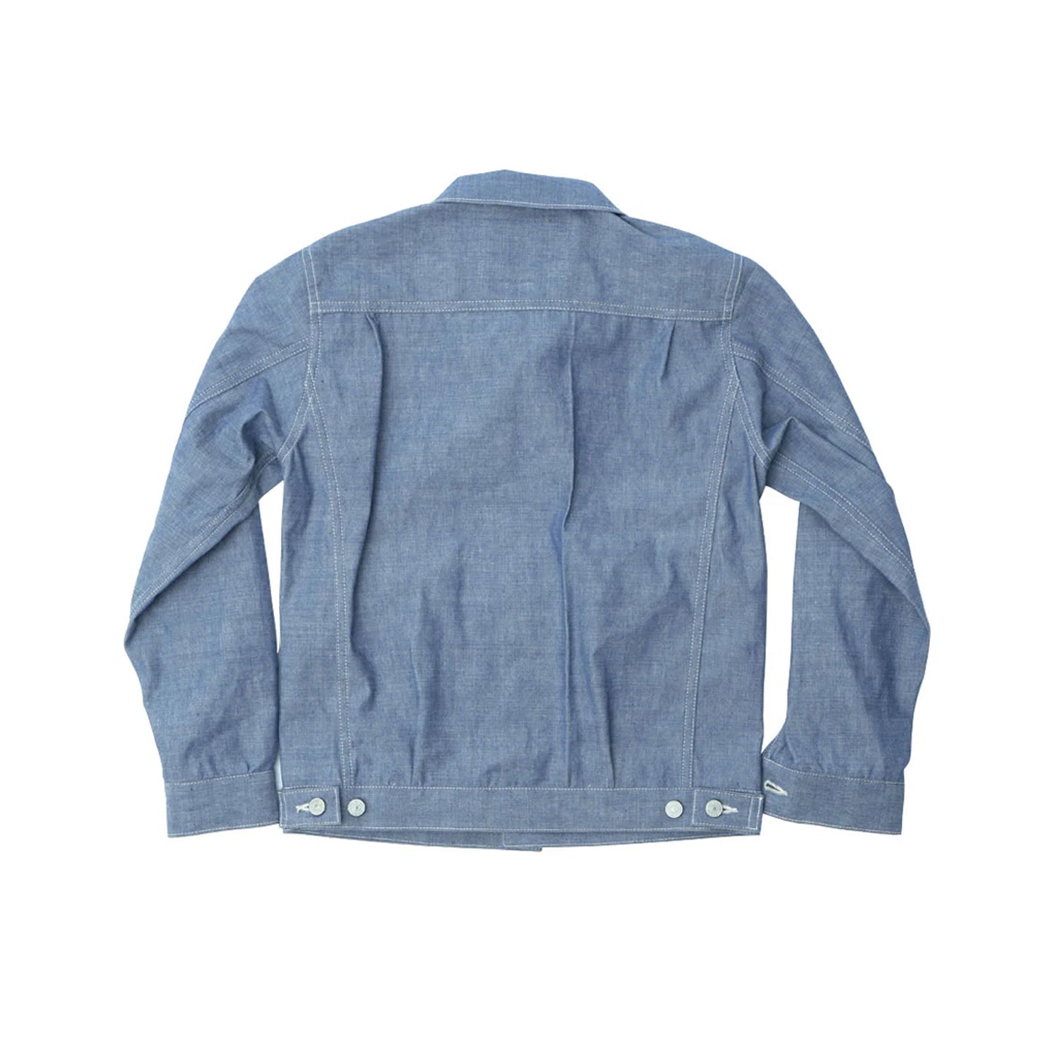 UES 2nd Type Chambray Jacket Light Indigo