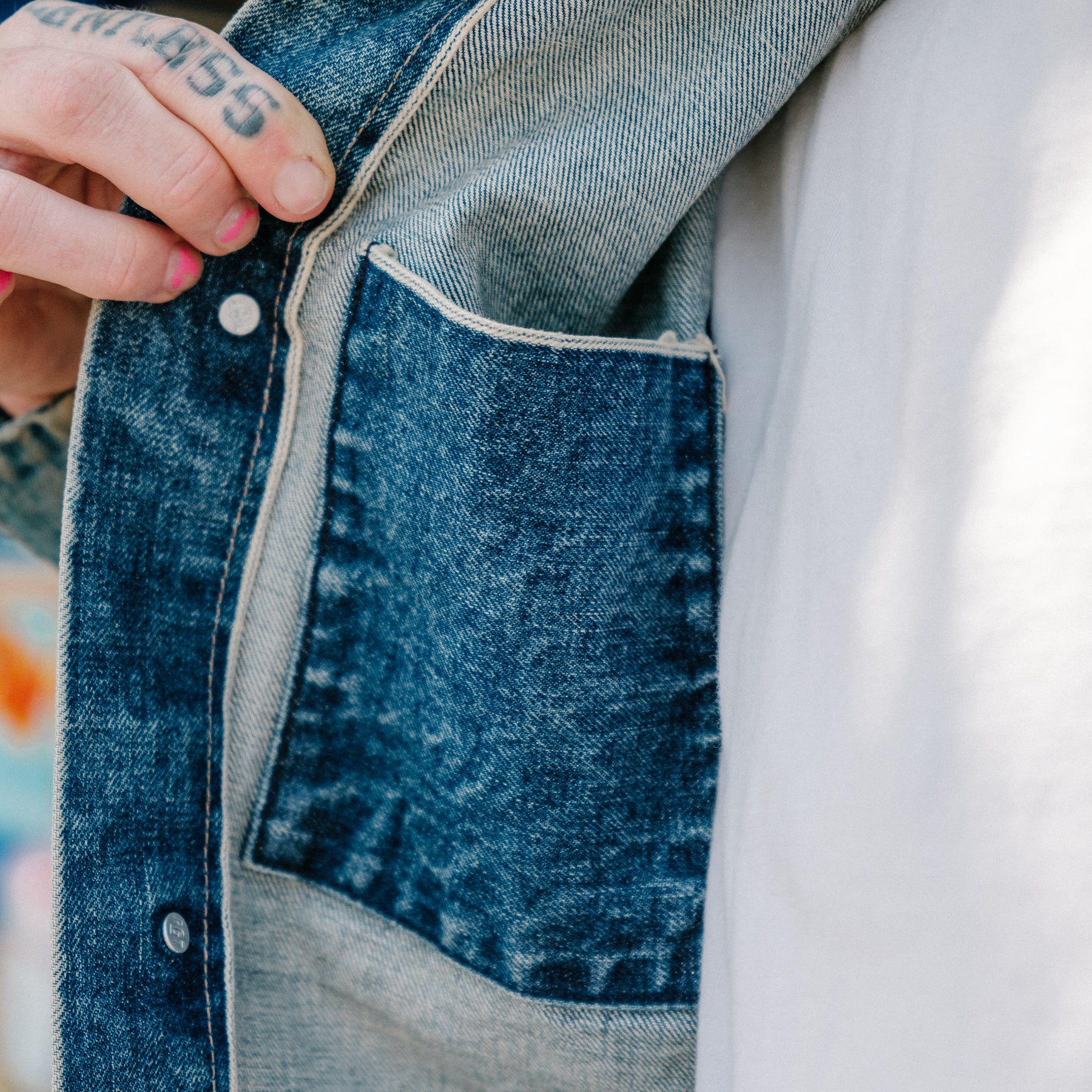 Rogue Territory River Wash Supply Jacket Indigo