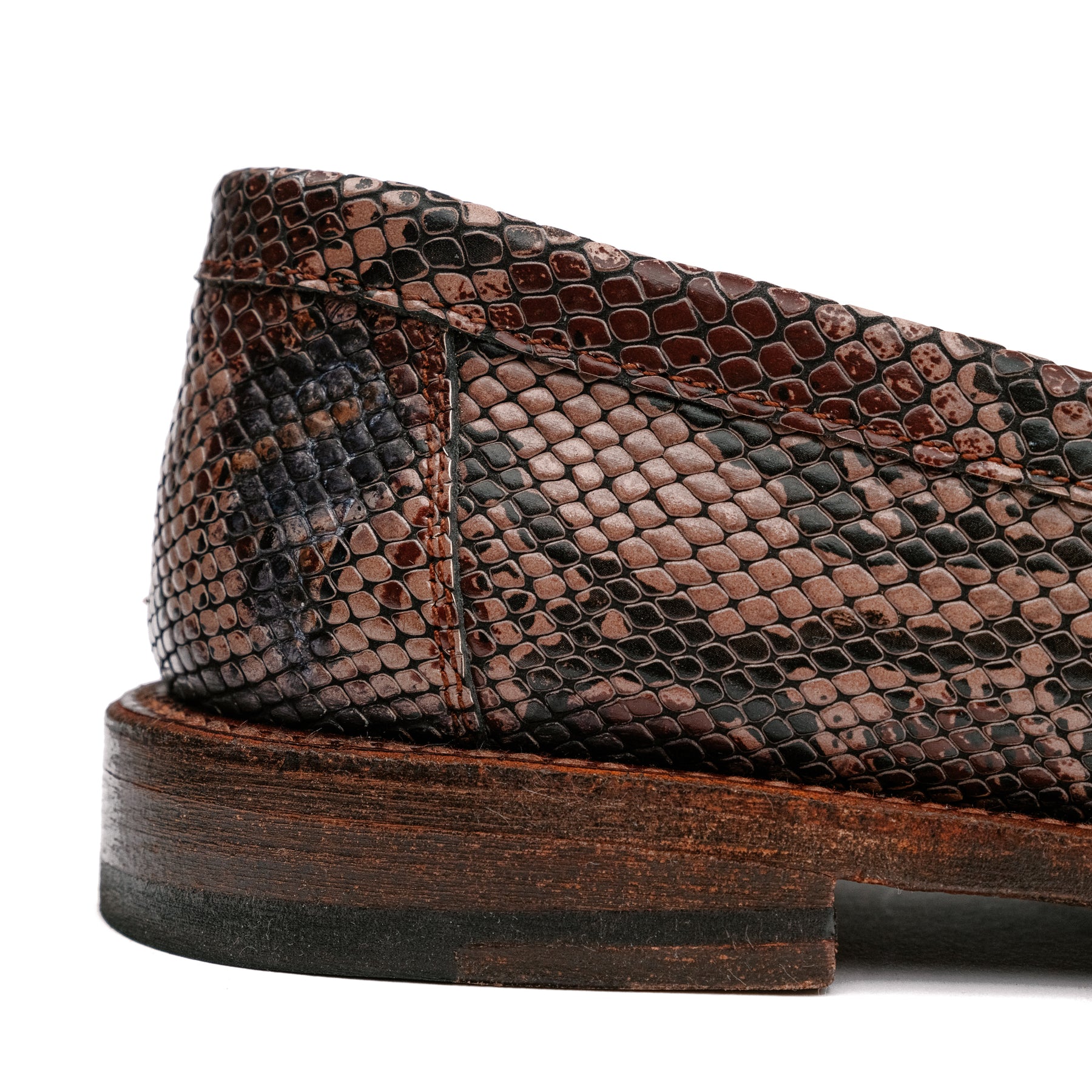 Snake Oil Provisions x Santa Rosa Brand Loafer Brown Snake PRE-ORDER