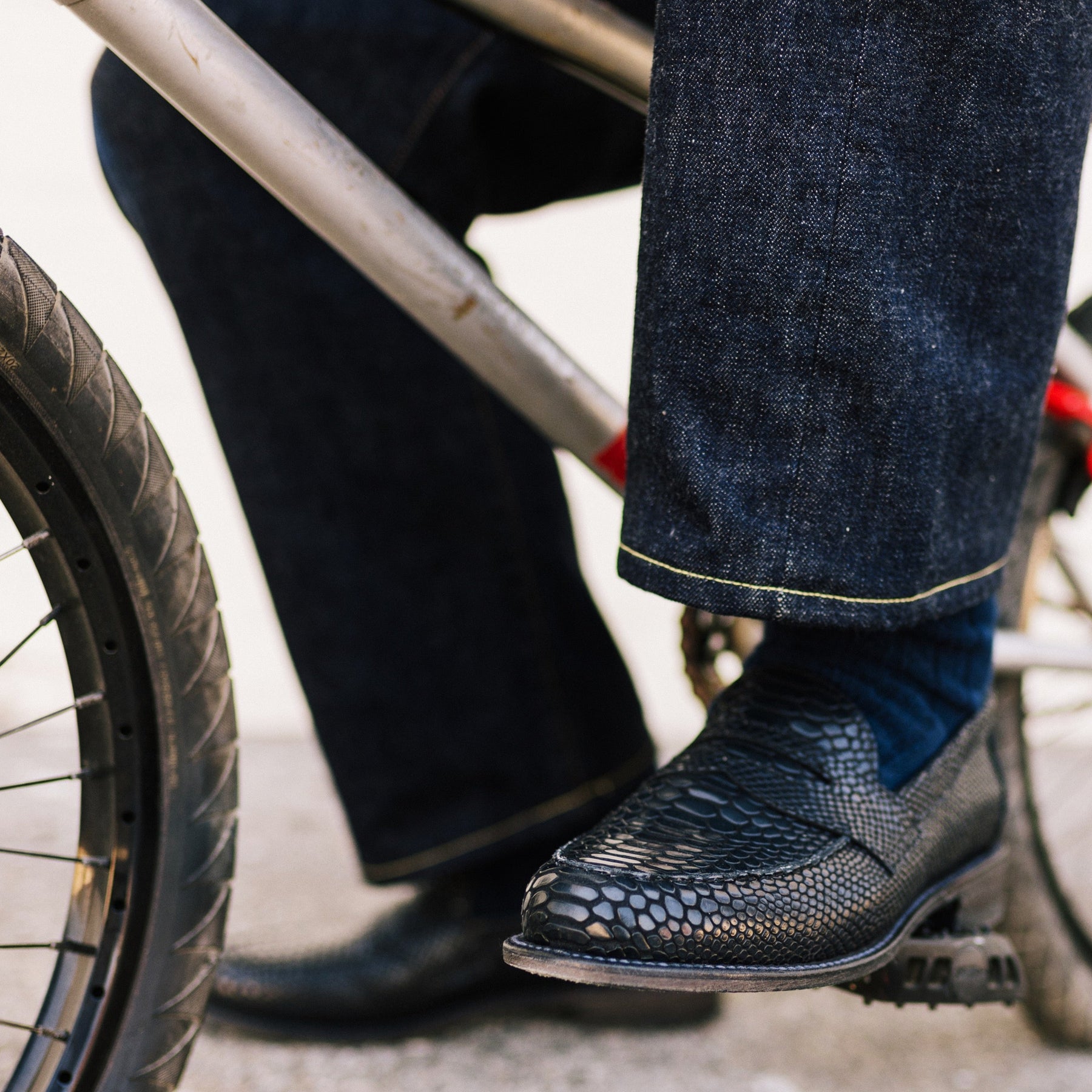 Snake Oil Provisions x Santa Rosa Brand Loafer Black Snake PRE-ORDER