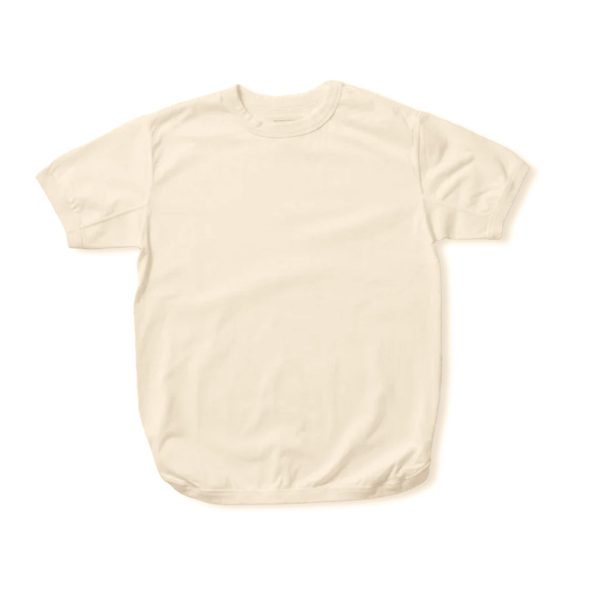 Full Count Flat Seam Heavyweight T-Shirt Ecru