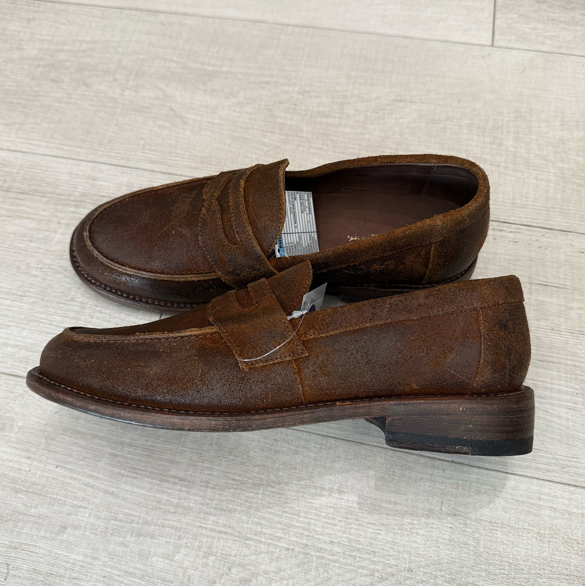 Santa Rosa Brand x Snake Oil Provisions Loafer Brown Roughout FINAL SALE