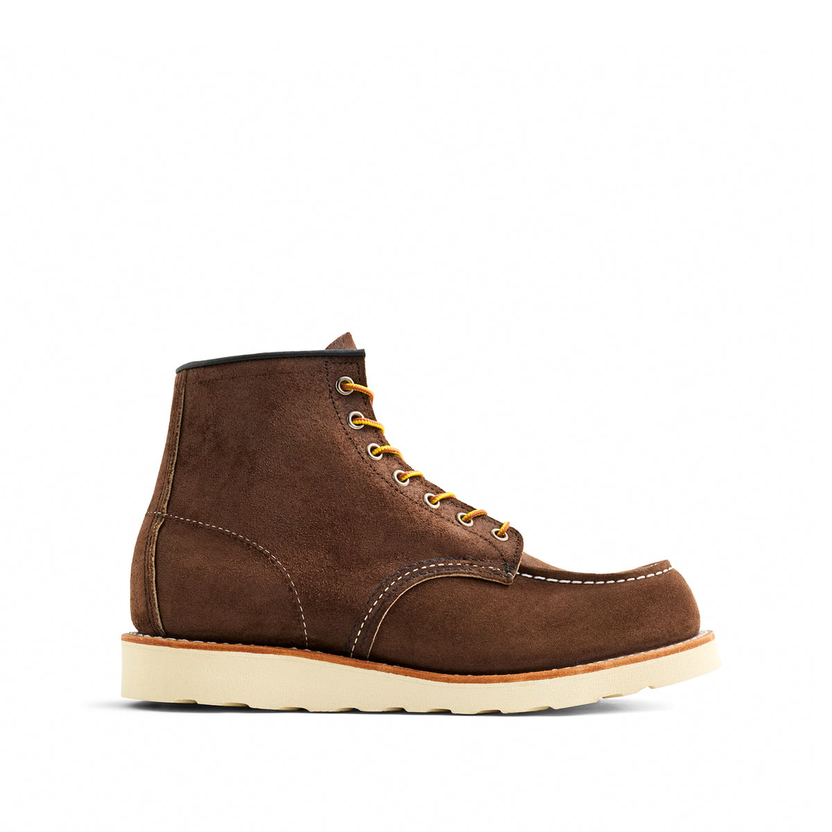 FALL 2025 Red Wing Heritage 8836 6" Moc Toe Boot Muleskinner Chocolate
