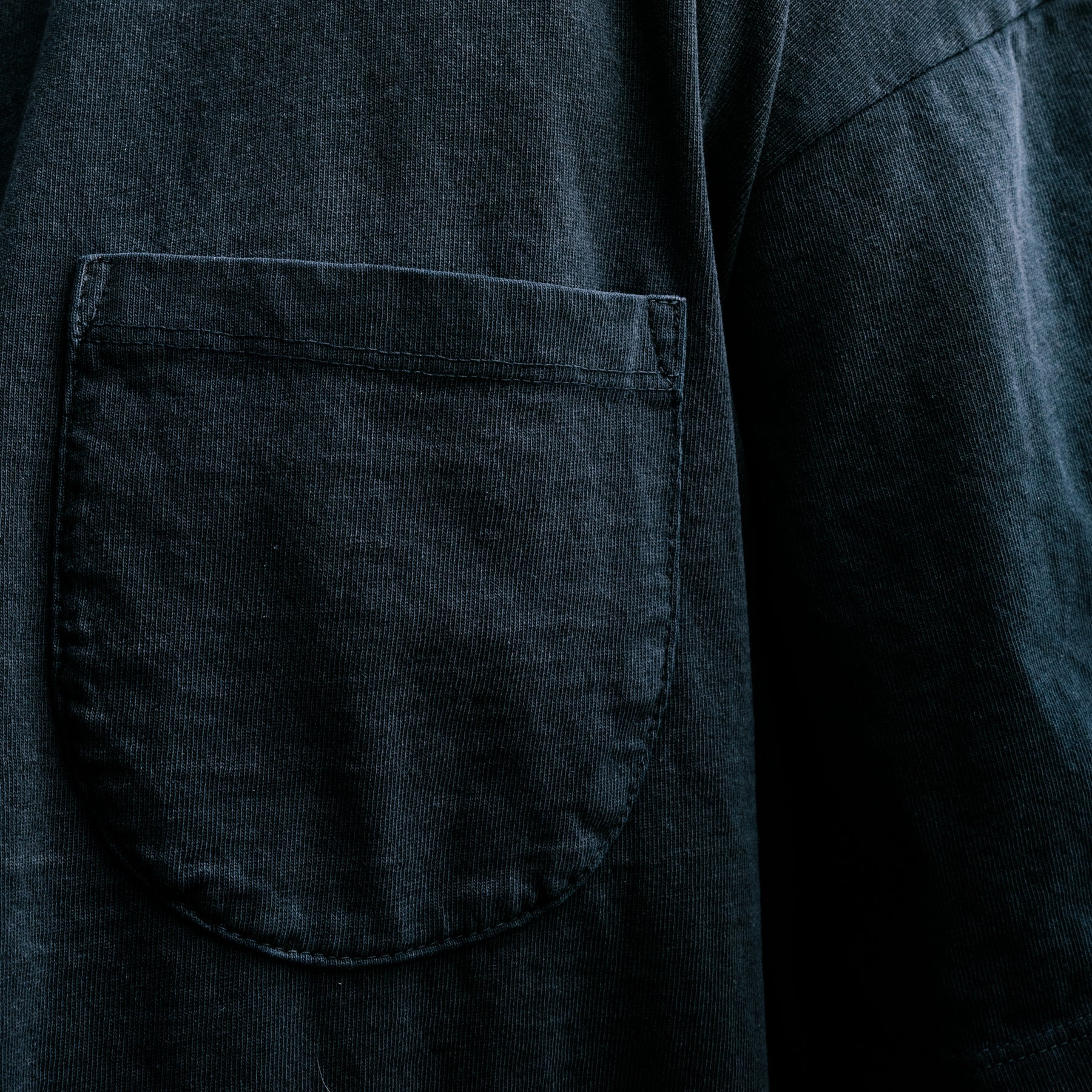 All-Time High Boxy Cotton Pocket Tee Midnight Navy