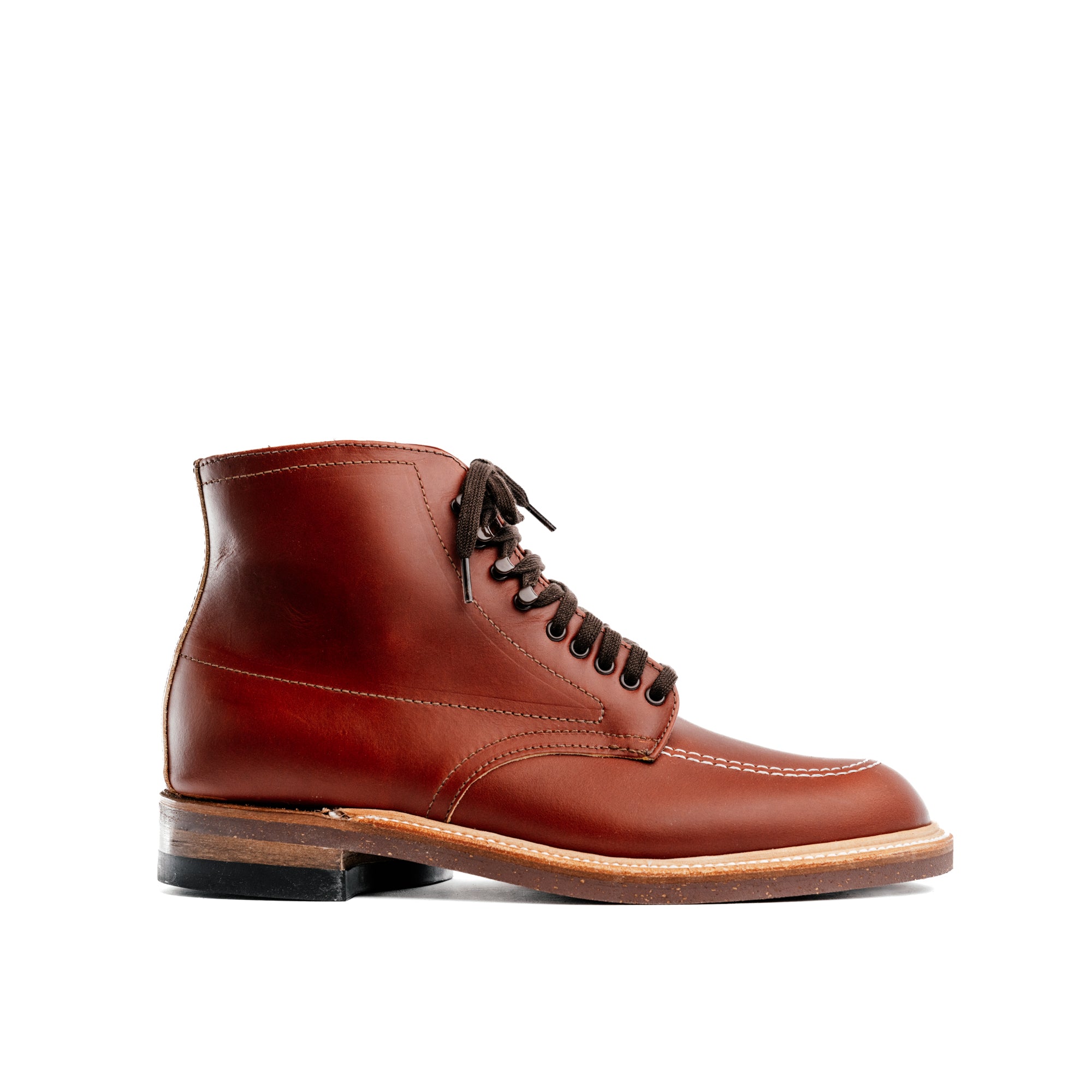 Alden 405 Indy Boots Mens Size 10.5 Brown Leather Moc Toe Work Boots LOOK Alden 405 Moc Toe Indy Boot - Brown Leather – Guilty Party main image 2