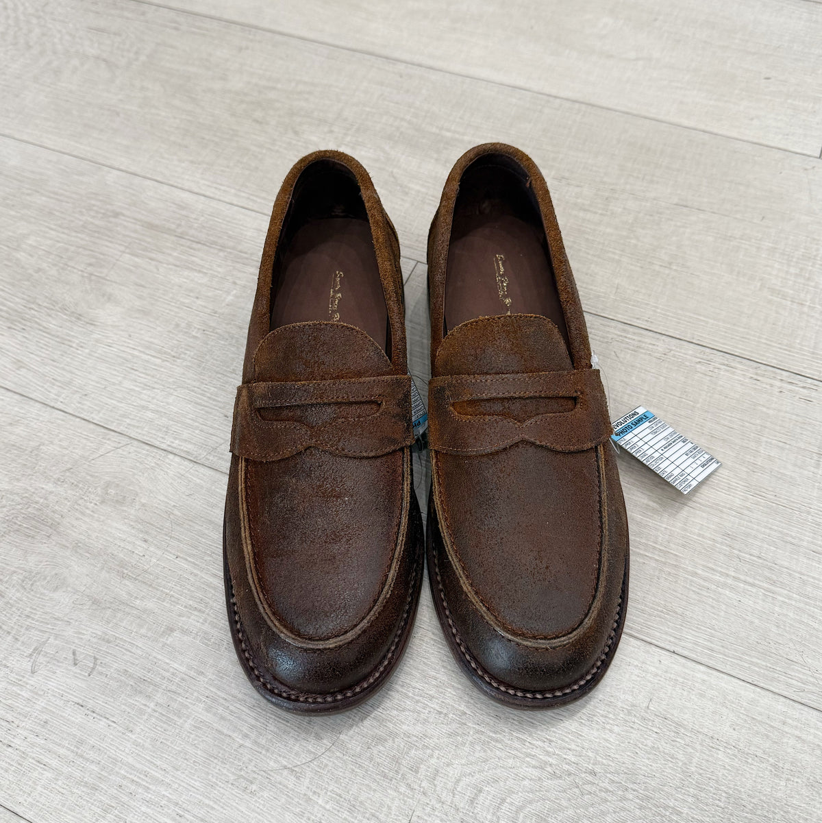 Santa Rosa Brand x Snake Oil Provisions Loafer Brown Roughout FINAL SALE