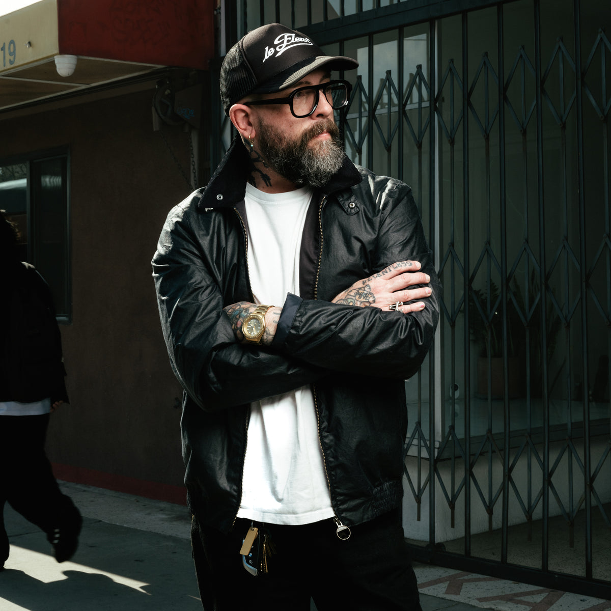 Barbour Newbury Waxed Jacket Royal Navy