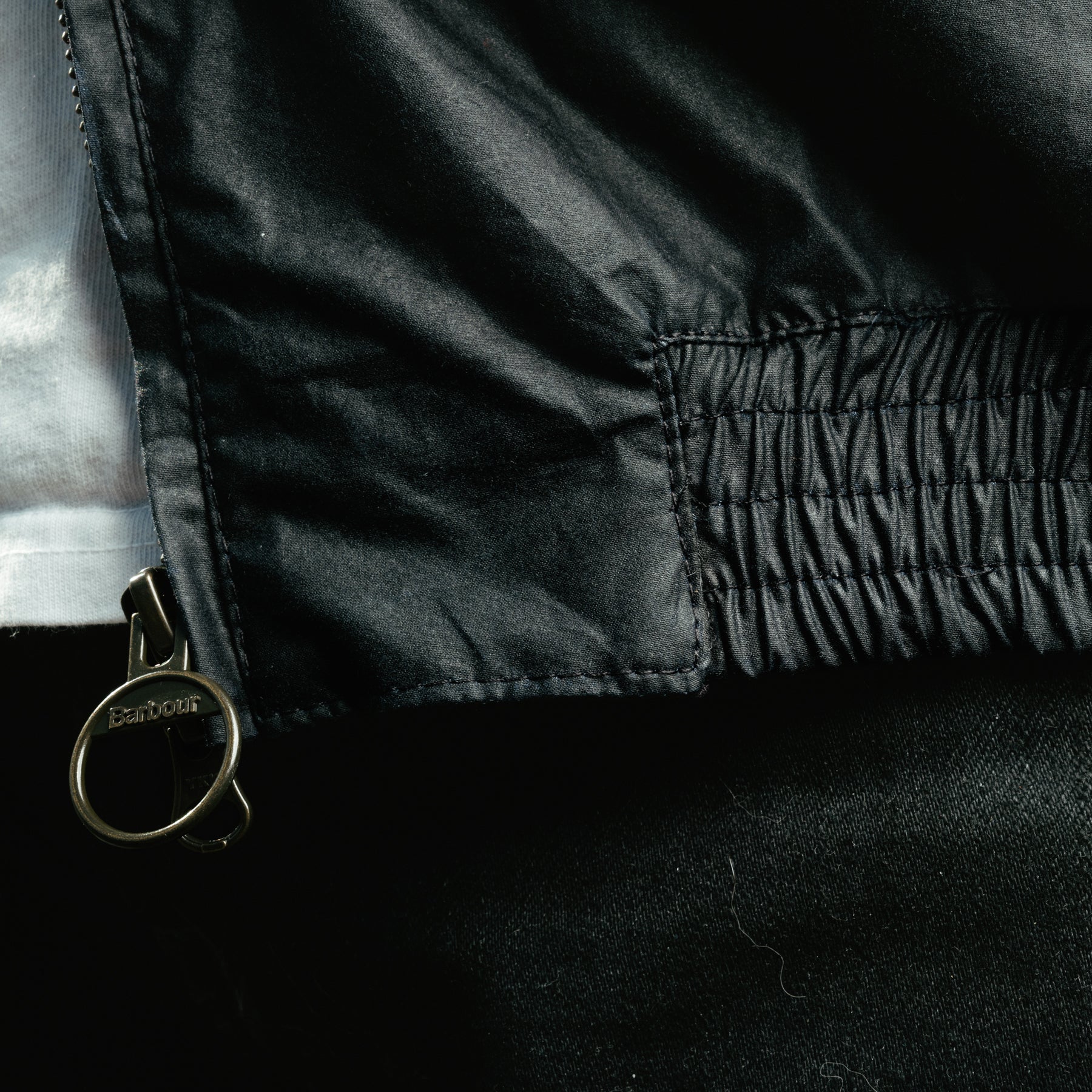 Barbour Newbury Waxed Jacket Royal Navy