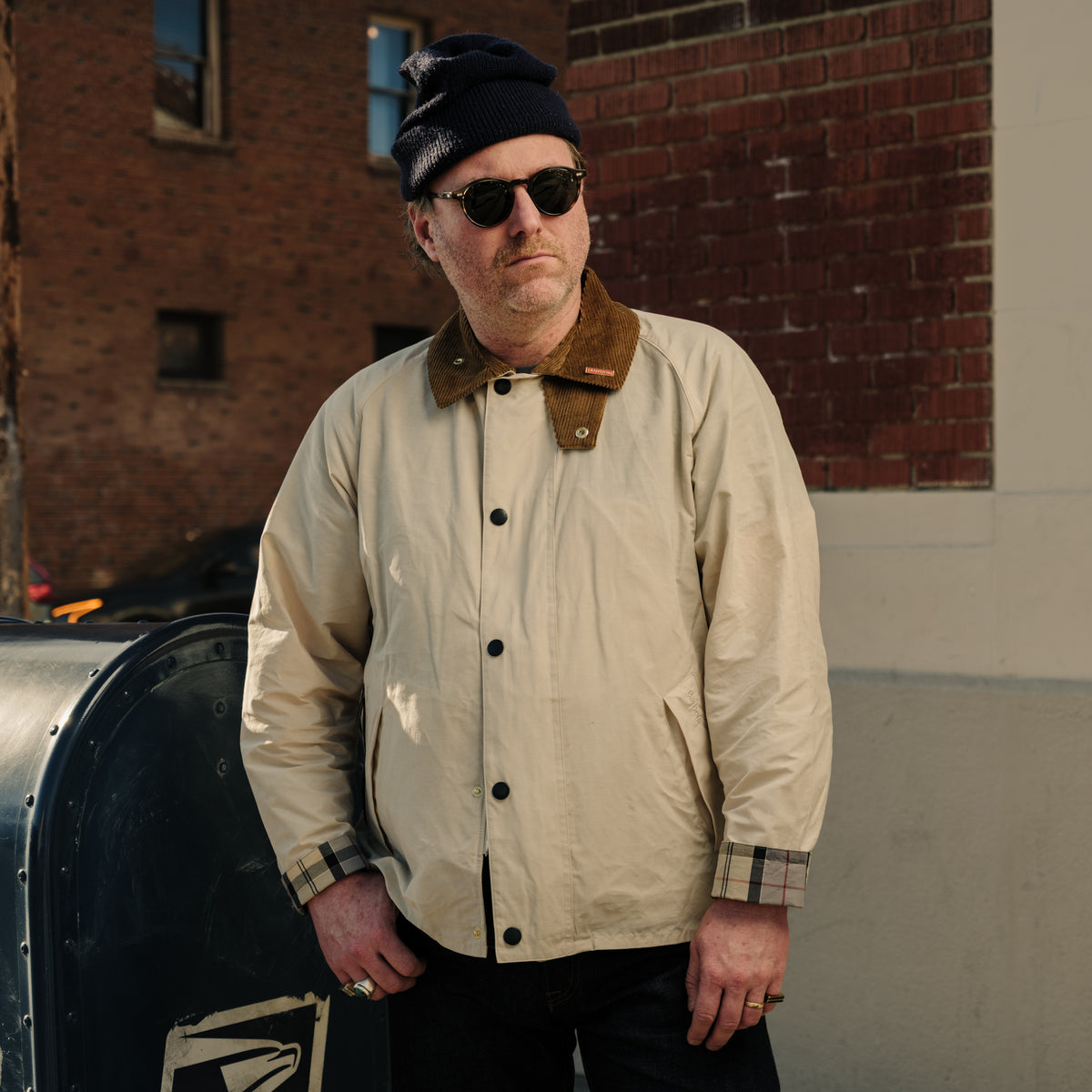 Barbour Transport Casual Jacket Oatmeal