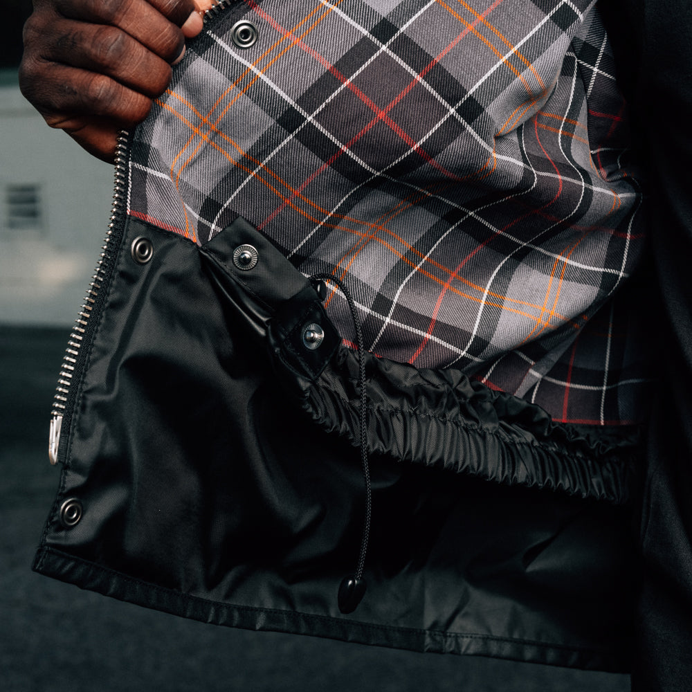 Barbour OS Transport Wax Jacket Classic Black