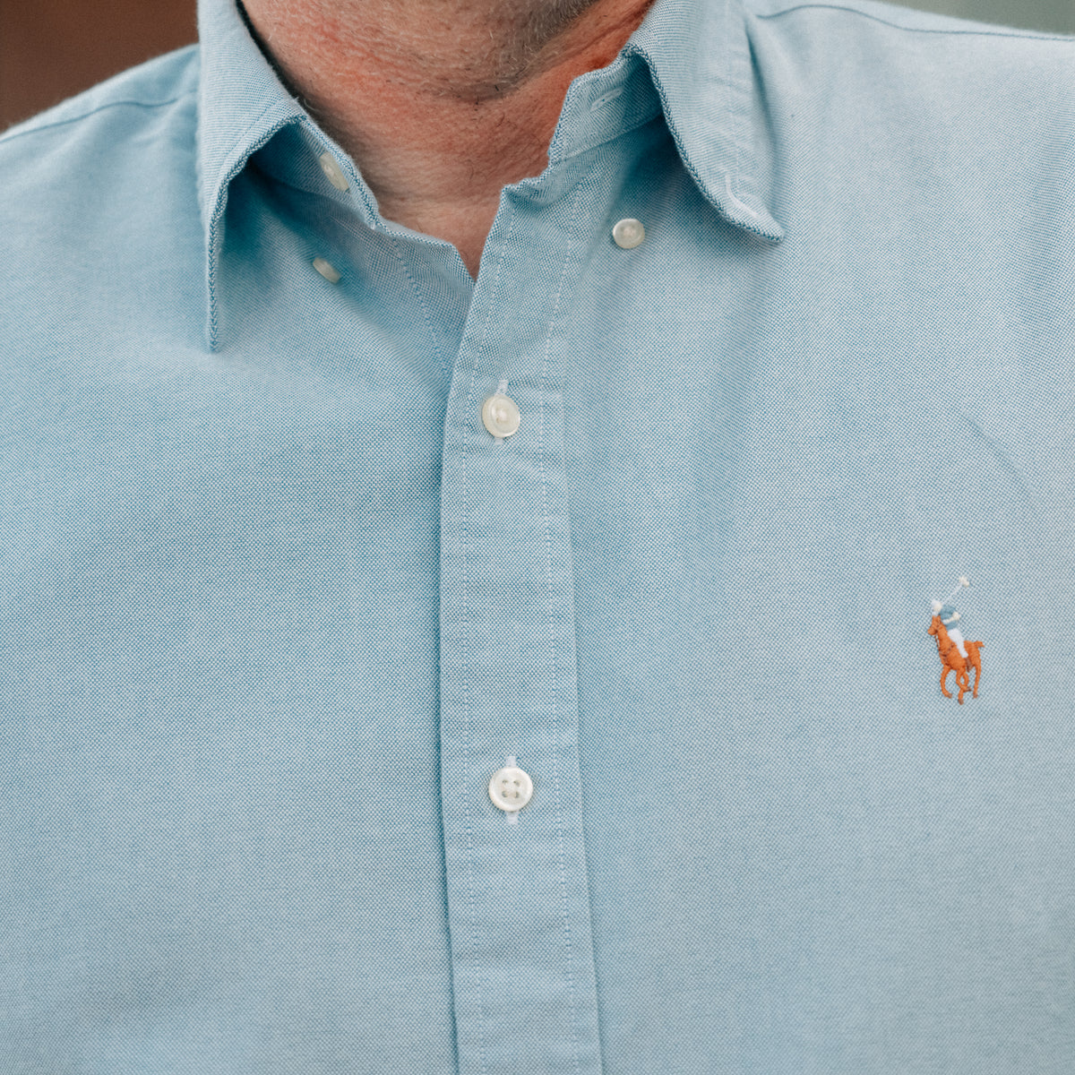 Polo Ralph Lauren Iconic Oxford Shirt Classic Fit Blue