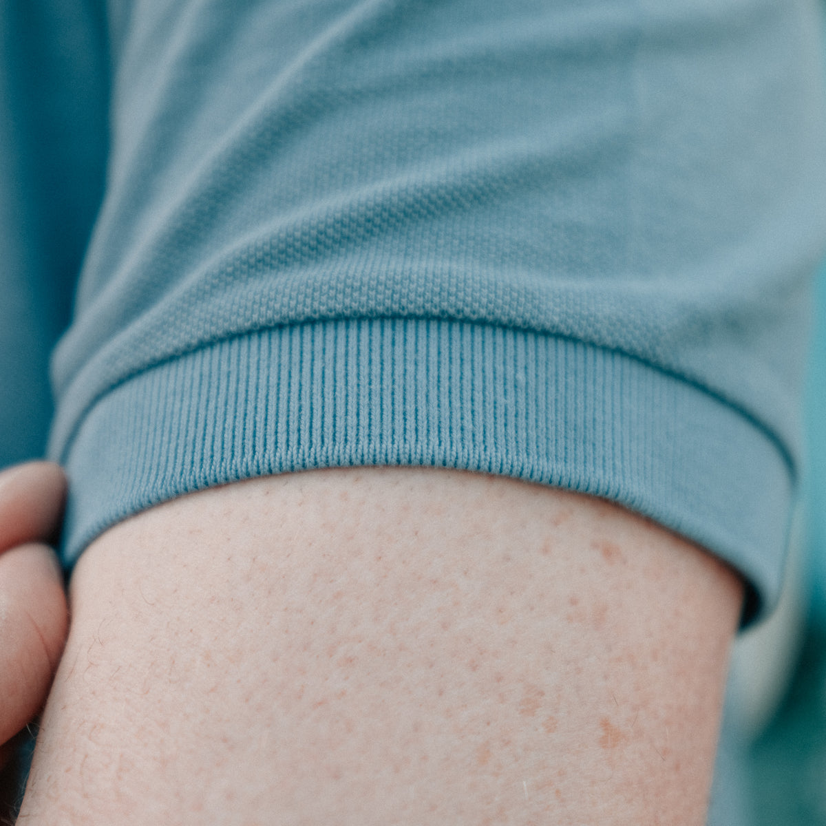 Polo Ralph Lauren Original Fit Mesh Polo Shirt Campus Blue