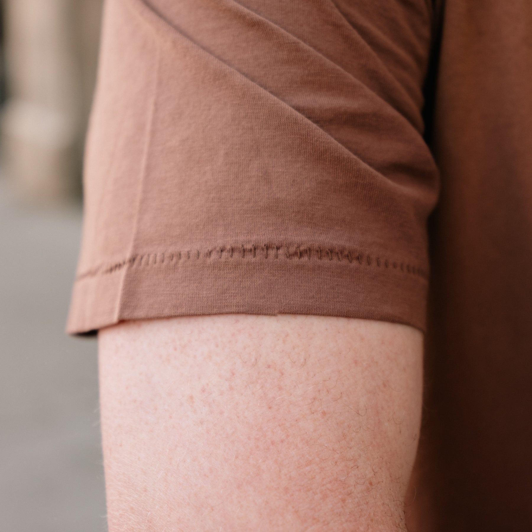 FALL 2025 RRL Garment Dyed Pocket T-Shirt Chocolate