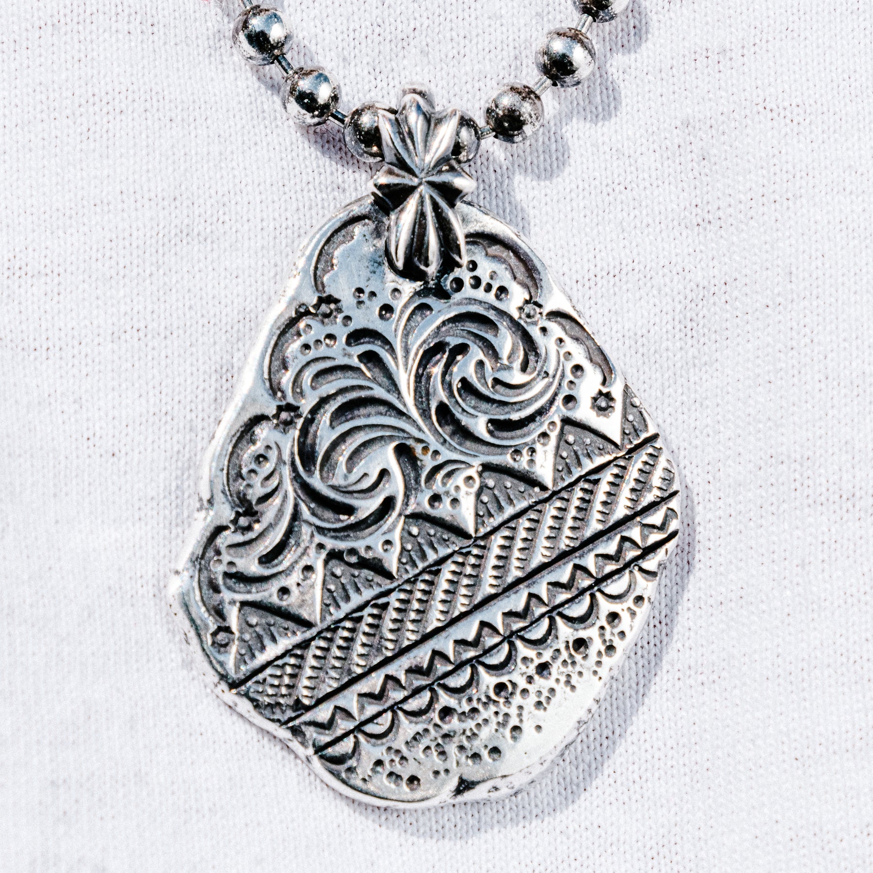 Mt. Hill Silver Sterling Silver Dog Tag Medium