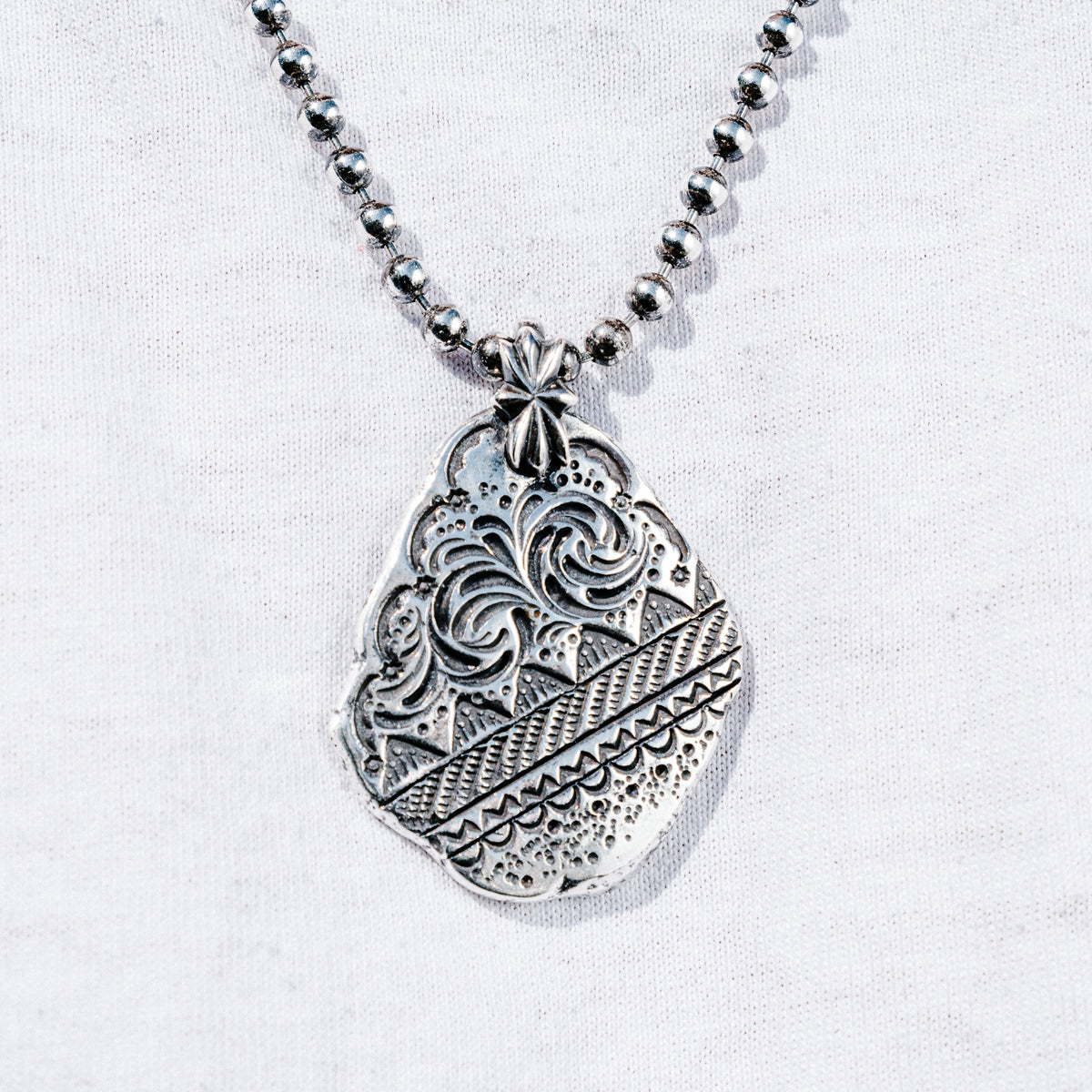 Mt. Hill Silver Sterling Silver Dog Tag Medium