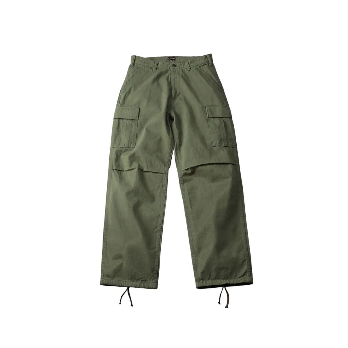 The Flat Head FN-PA-C016 Cargo Pants Olive
