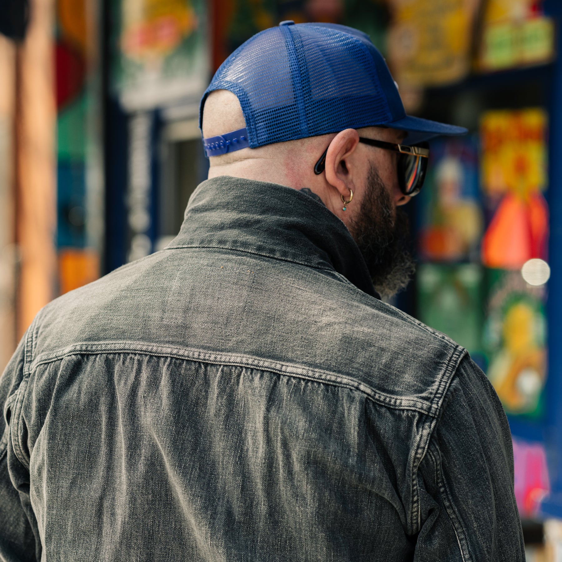 Full Count 2102BKHW Type 2 Black Denim Jacket Dartford