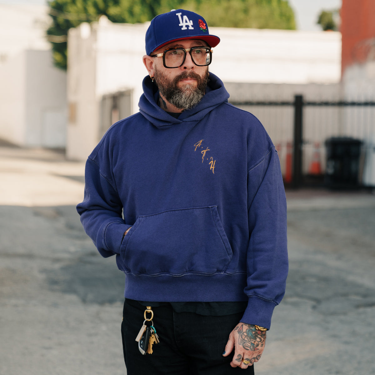 All-Time High Hooded Sweatshirt Navy