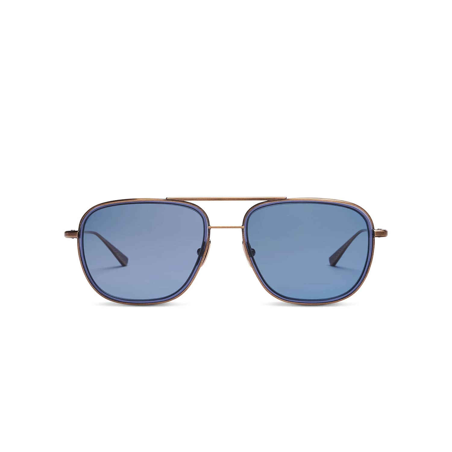 SALT. Colorado 55 Antique Gold/ Indigo Blue | Polarized Denim Glass Lens