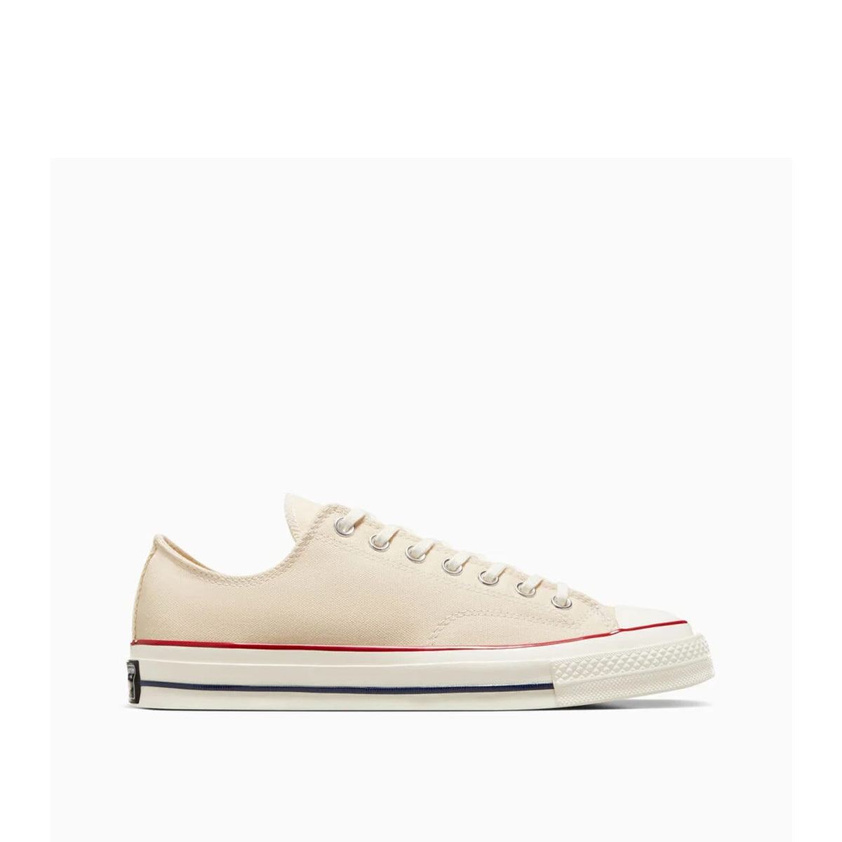 Converse Chuck 70 Canvas Unisex Low Top Shoe Parchment/ Garnet/ Egret