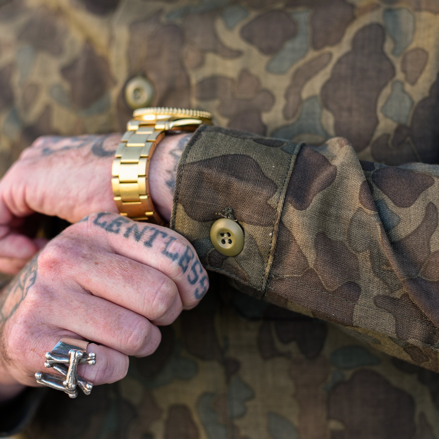 3sixteen Officer Shirt Frog Camo
