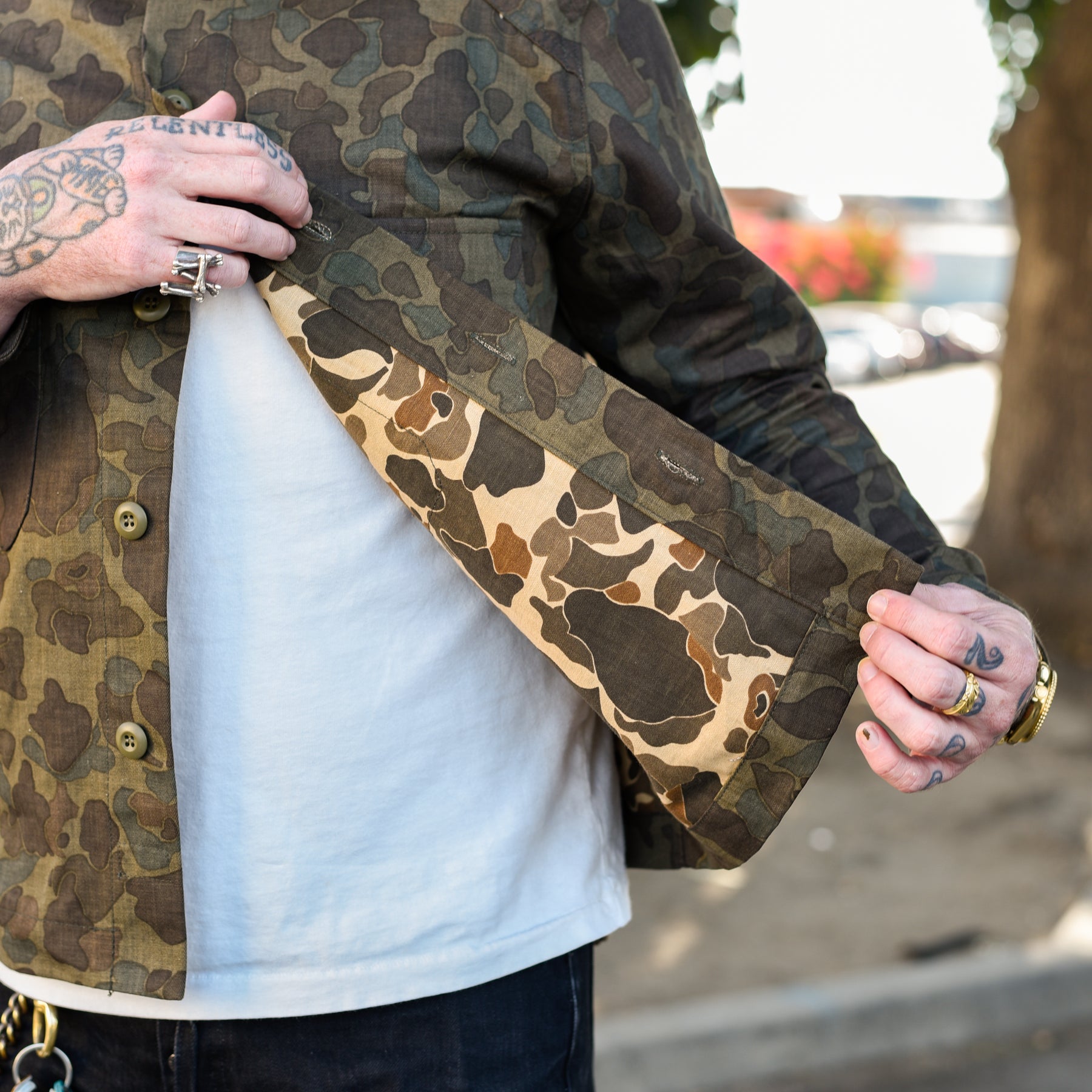 3sixteen Officer Shirt Frog Camo