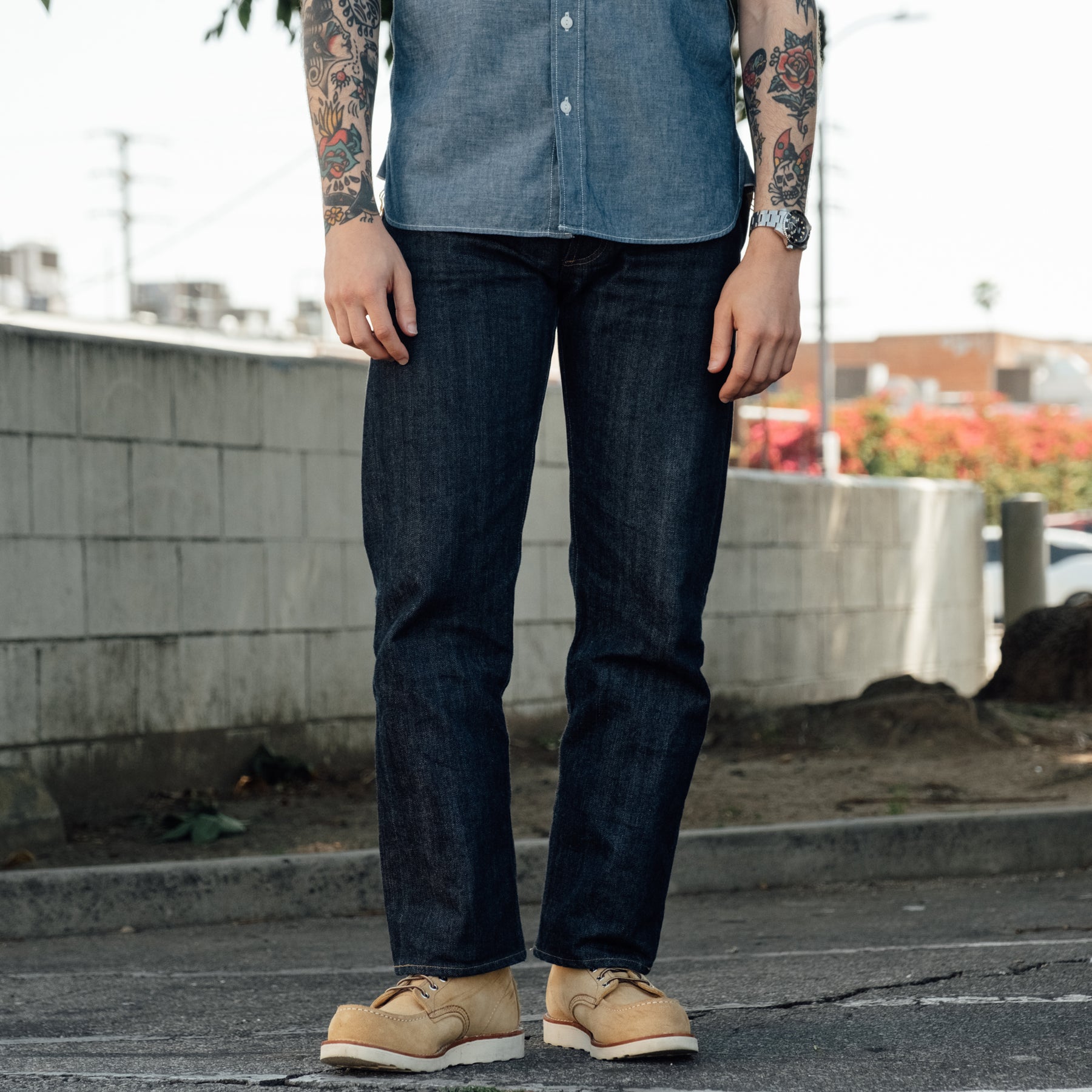 3sixteen CS-100x Classic Straight Indigo Selvedge