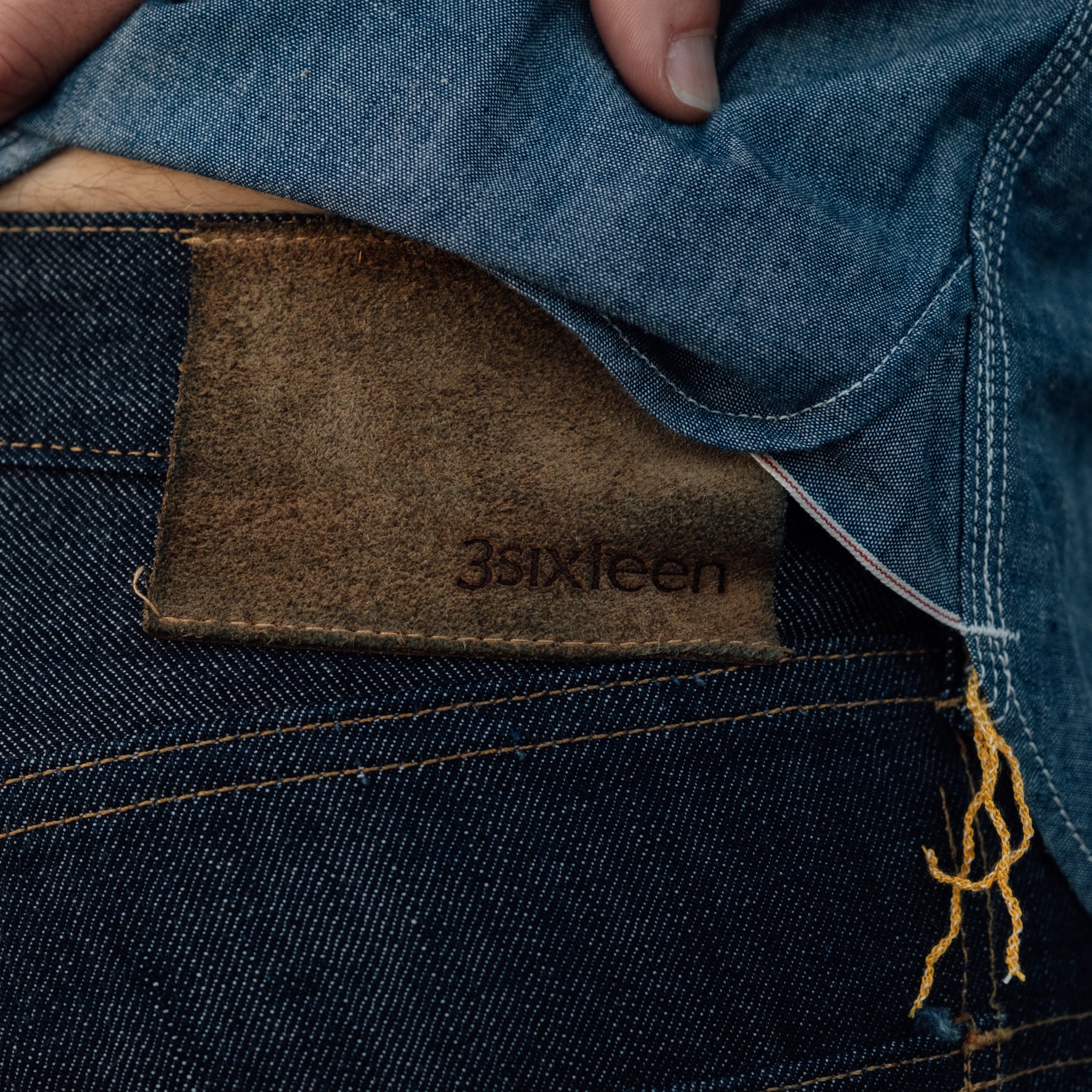 3sixteen CS-100x Classic Straight Indigo Selvedge