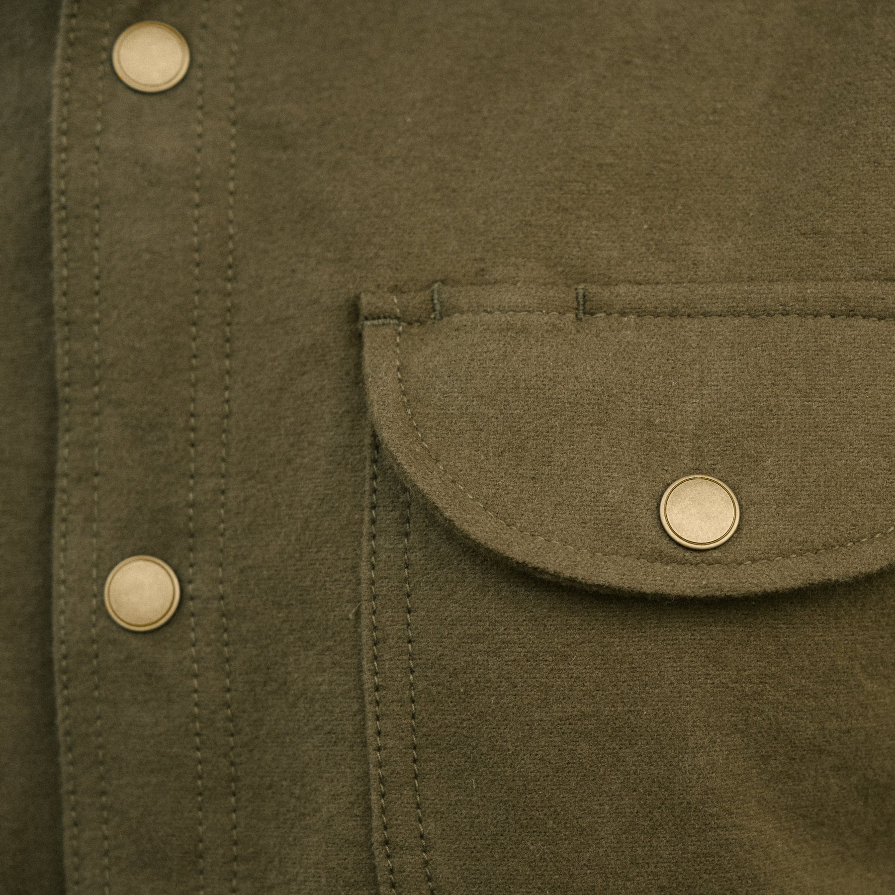 Rogue Territory Service Shirt Olive Flannel
