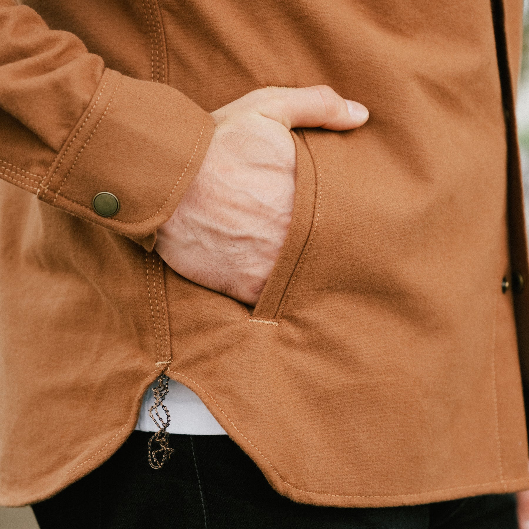 Rogue Territory Service Shirt Copper Flannel