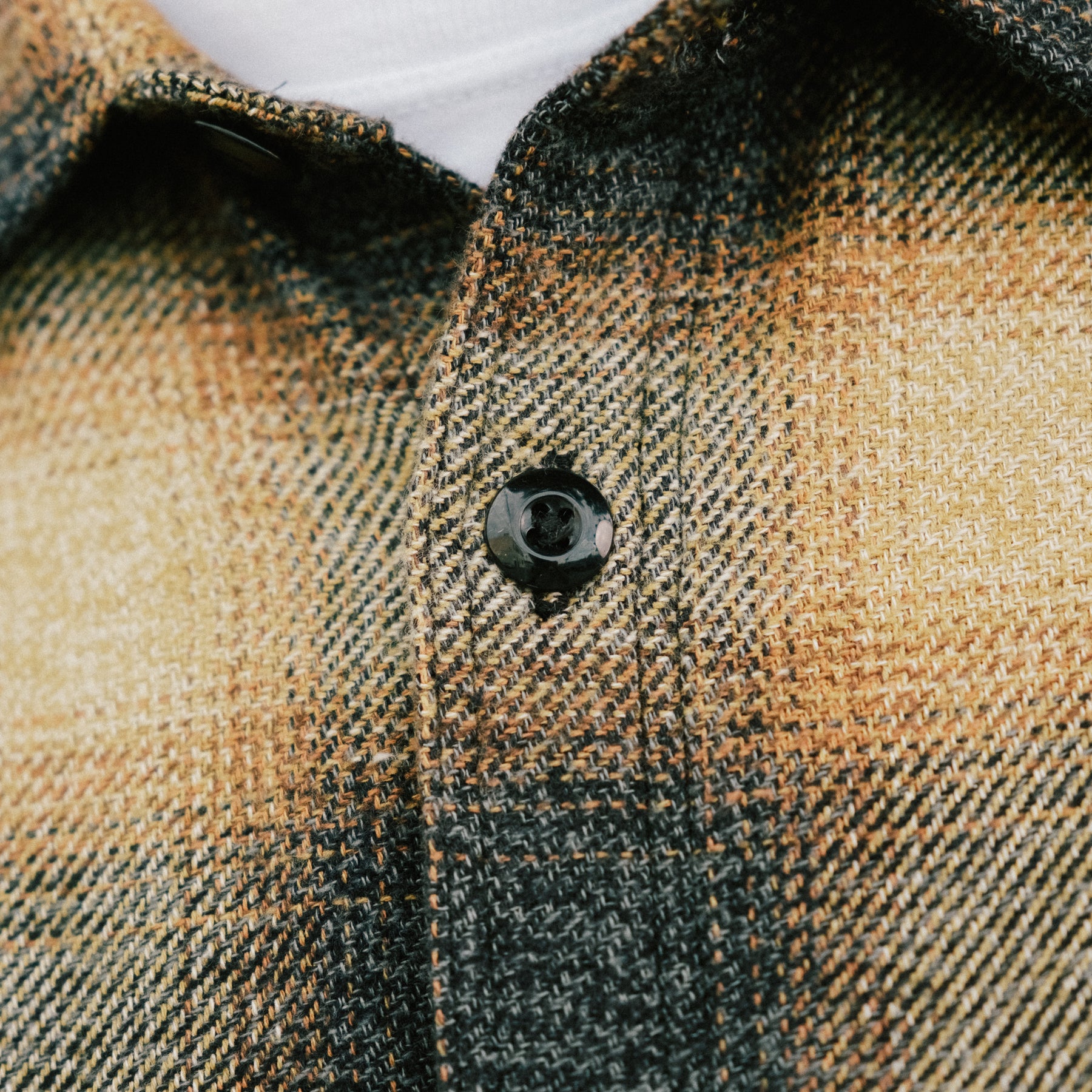 Rogue Territory BM Shirt Gold Ombré Plaid