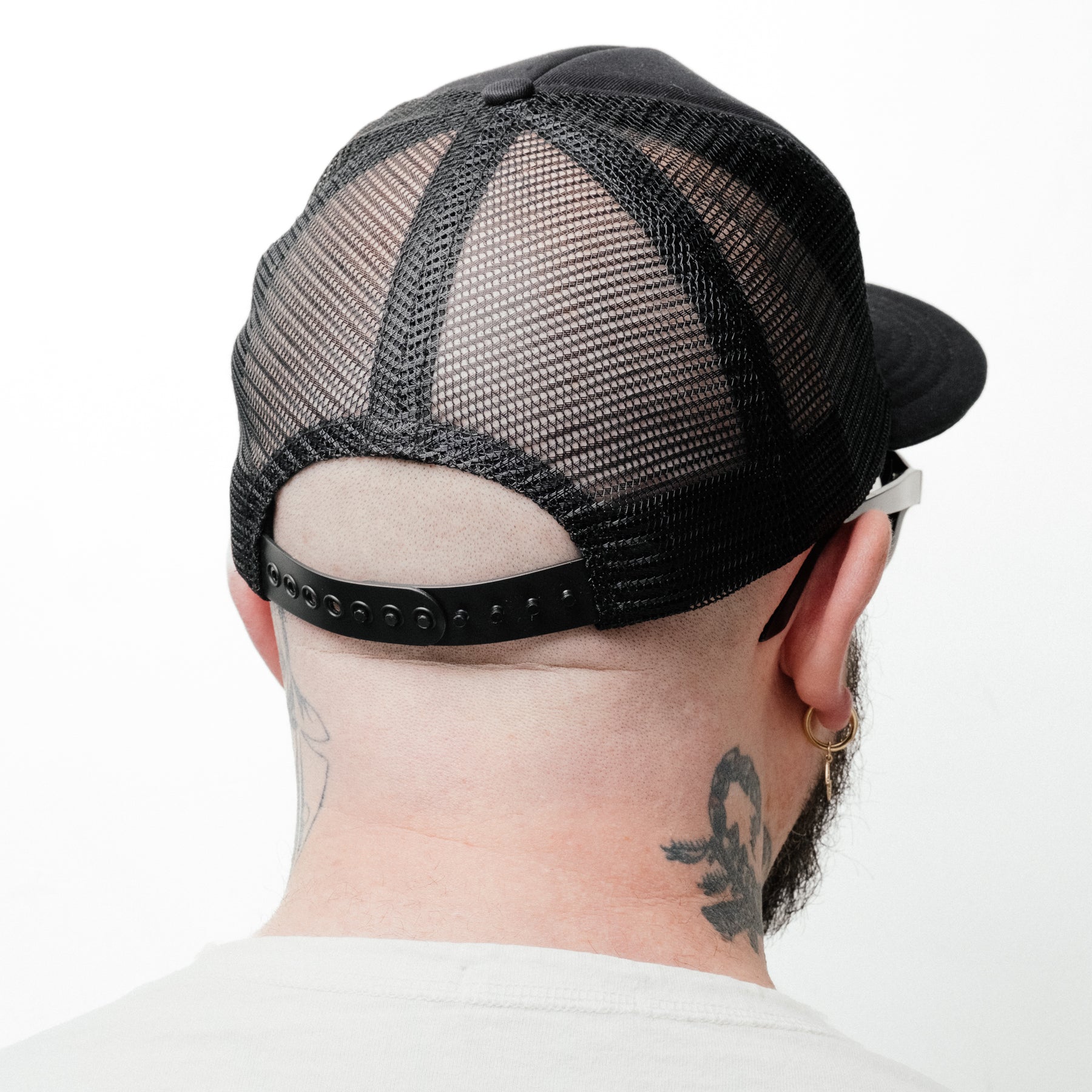 Schaeffer's Garment Hotel Chateau Trucker Hat Black