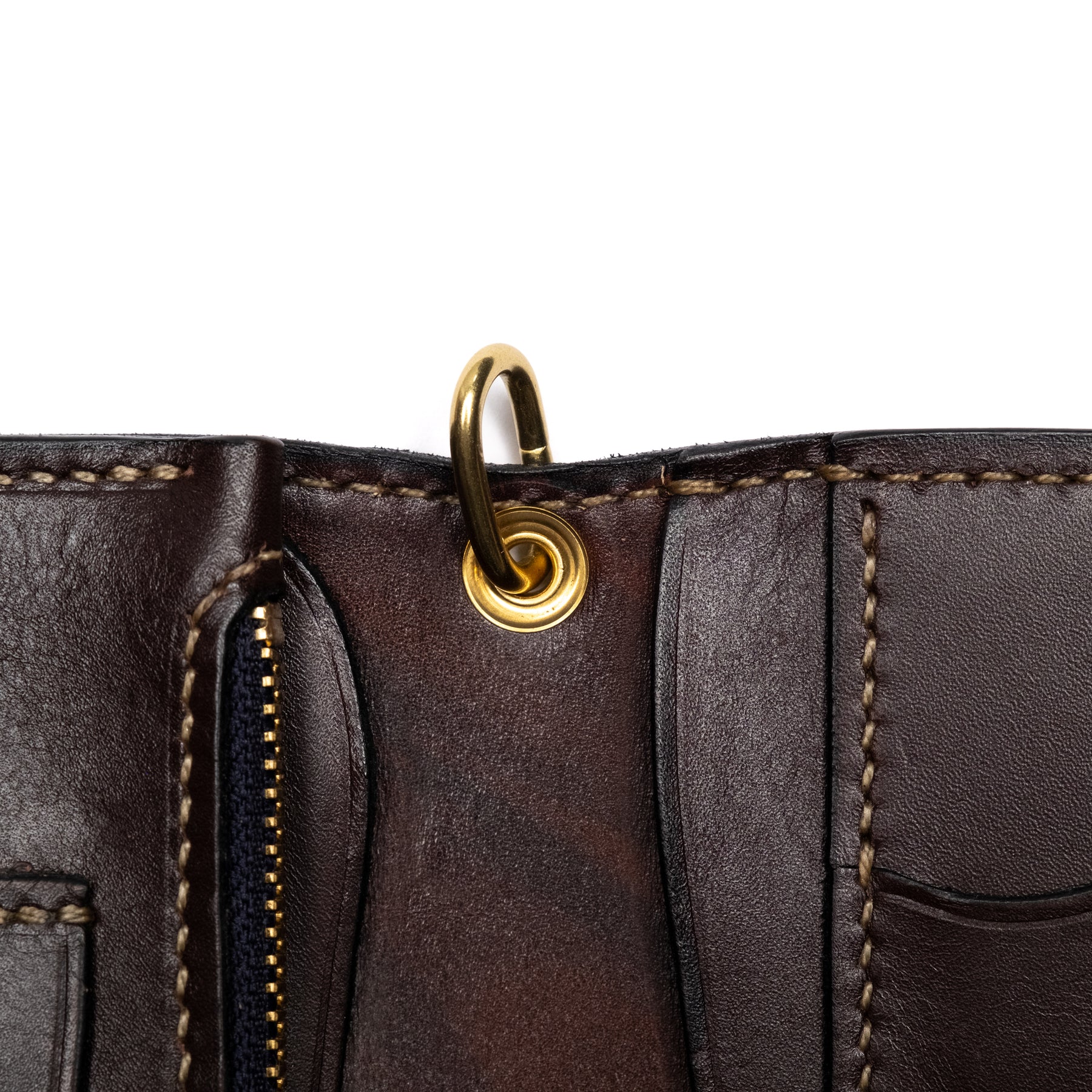 The Black Acre Roper Wallet Black & Brown