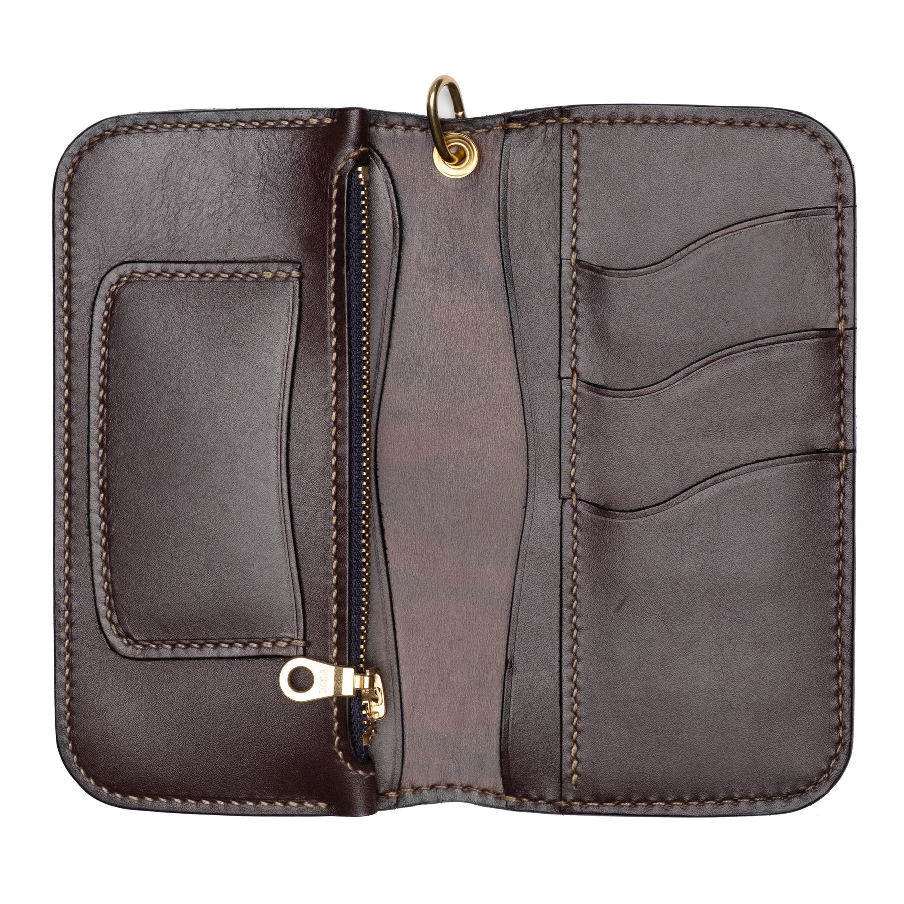 The Black Acre Roper Wallet Black & Brown