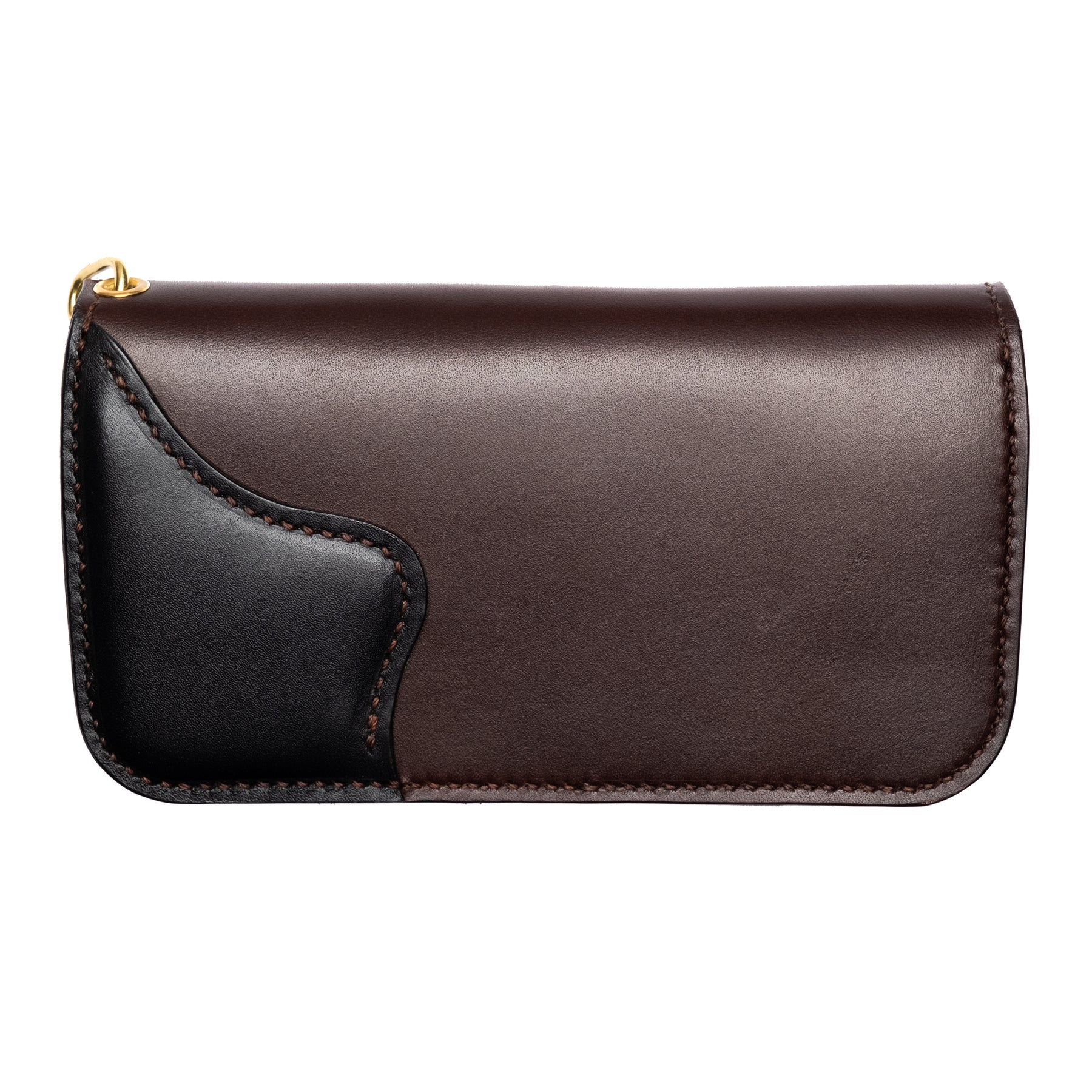 The Black Acre Roper Wallet Brown & Black