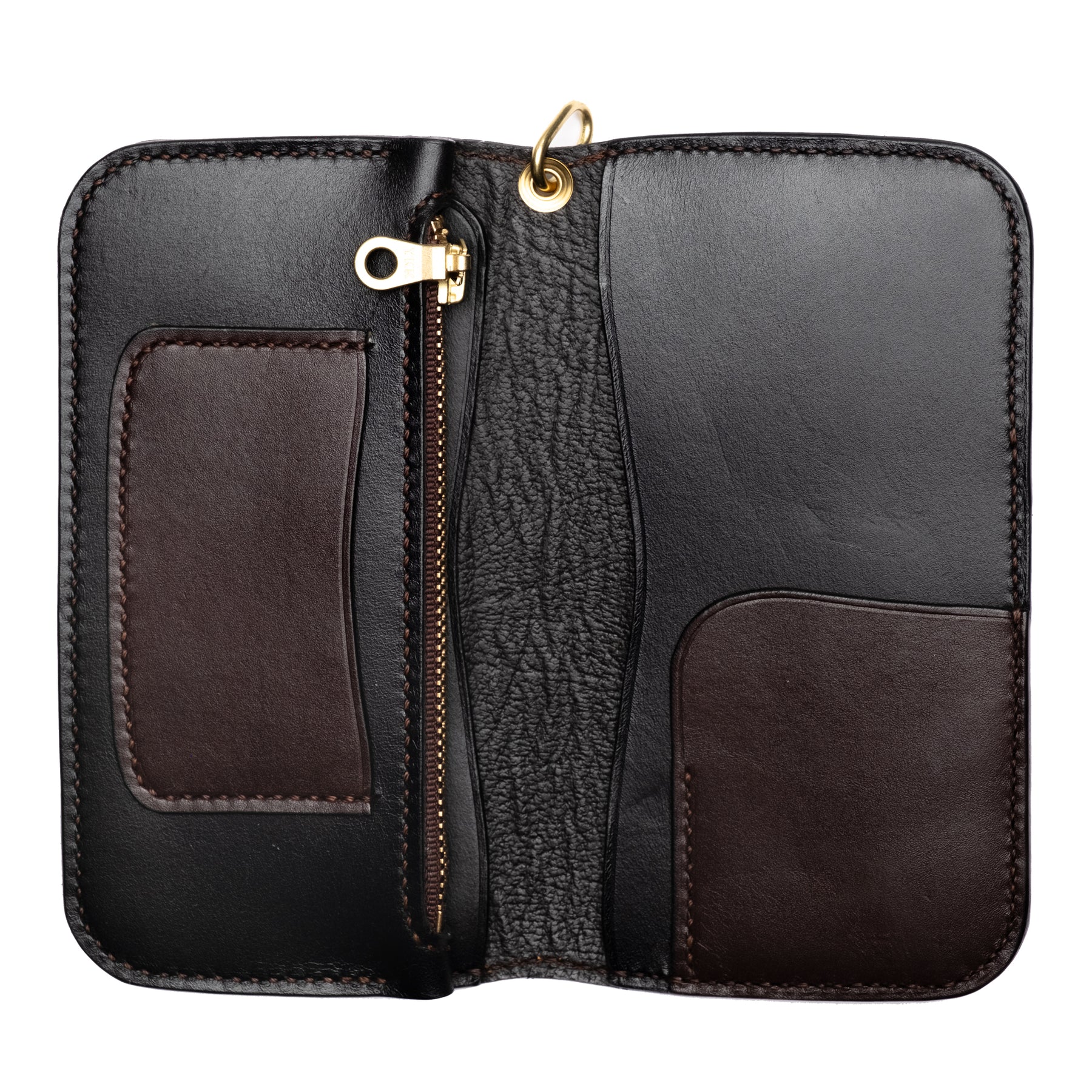 The Black Acre Roper Wallet Brown & Black