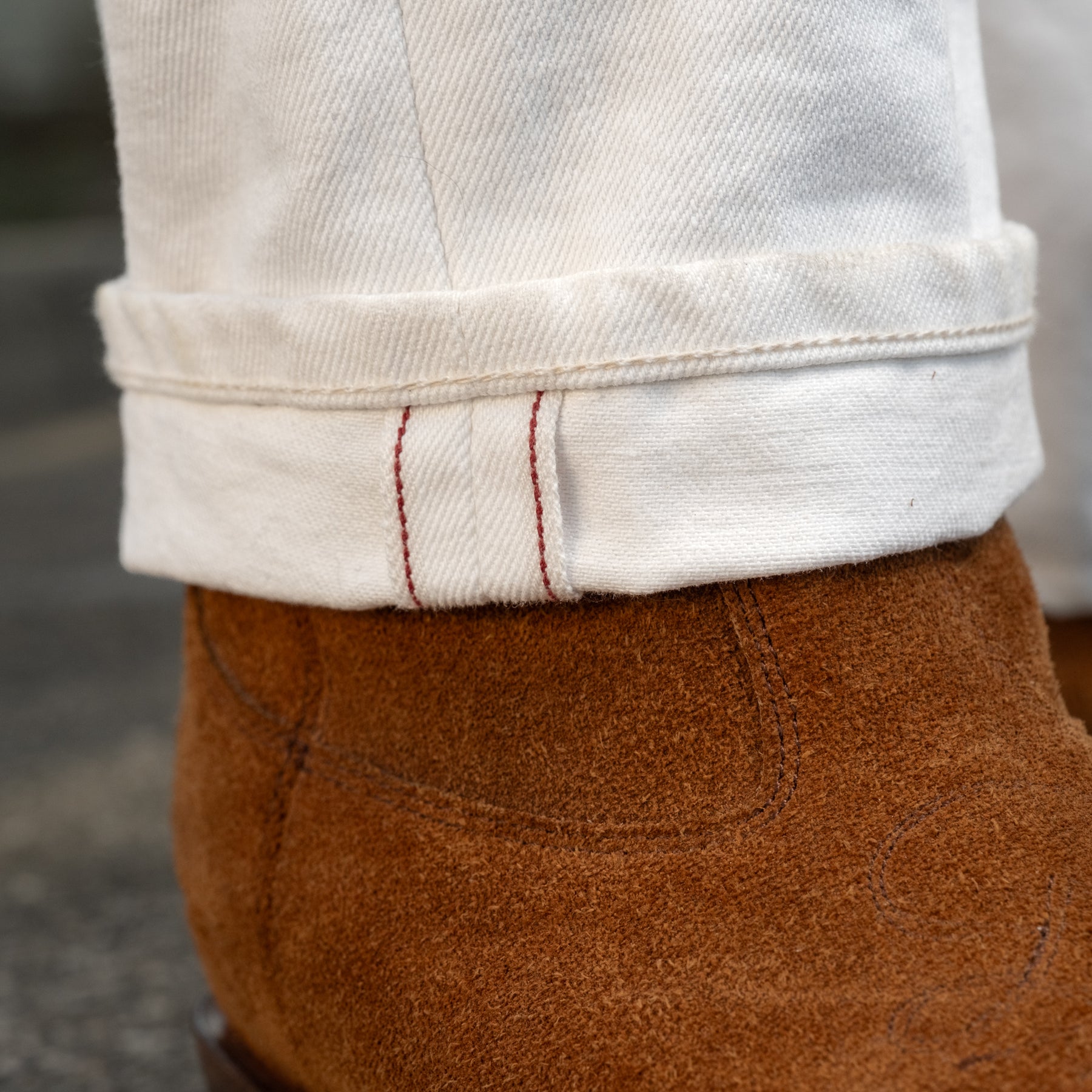 Schaeffer's Garment Hotel x SOP 103 Tall Straight Jean White FINAL SALE