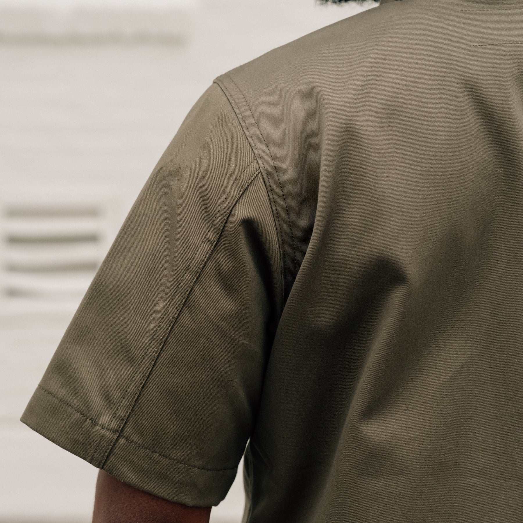 Rogue Territory Field Shirt 9oz Olive Selvedge Twill