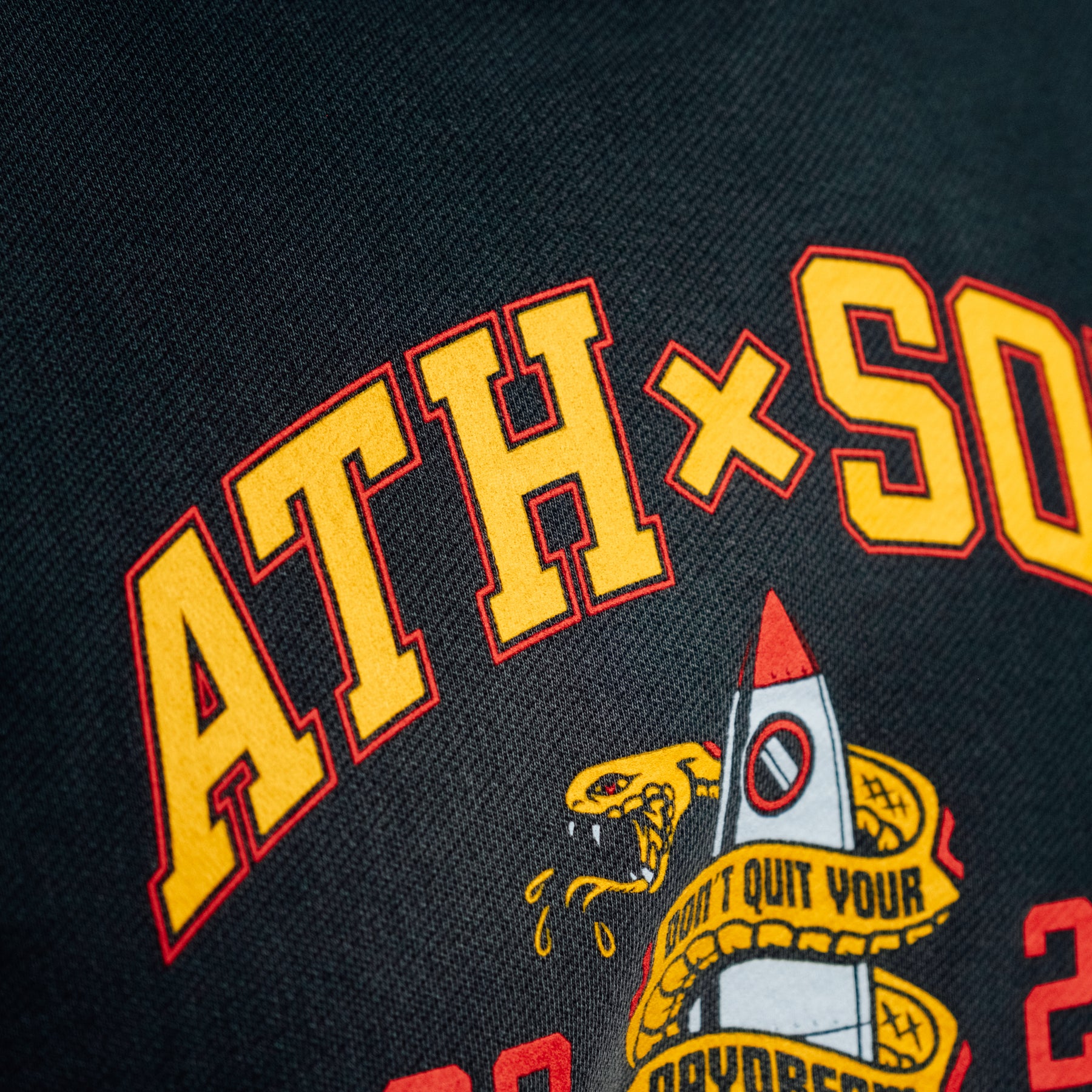 All-Time High x Snake Oil Provisions Collab Crewneck Ash