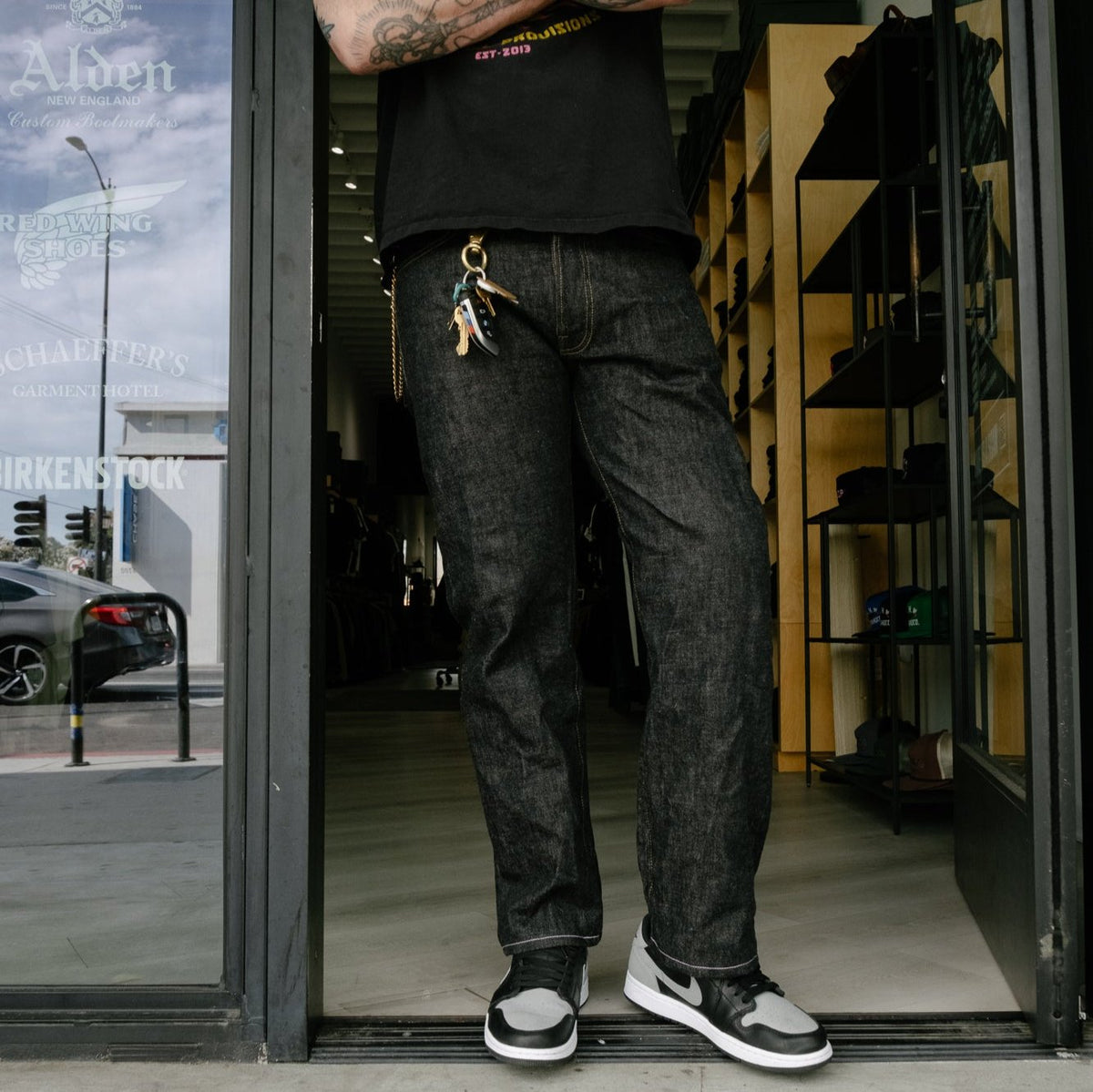 Denime Lot 224 66 Model Black Denim Size 32 PRE-OWNED/ FINAL SALE