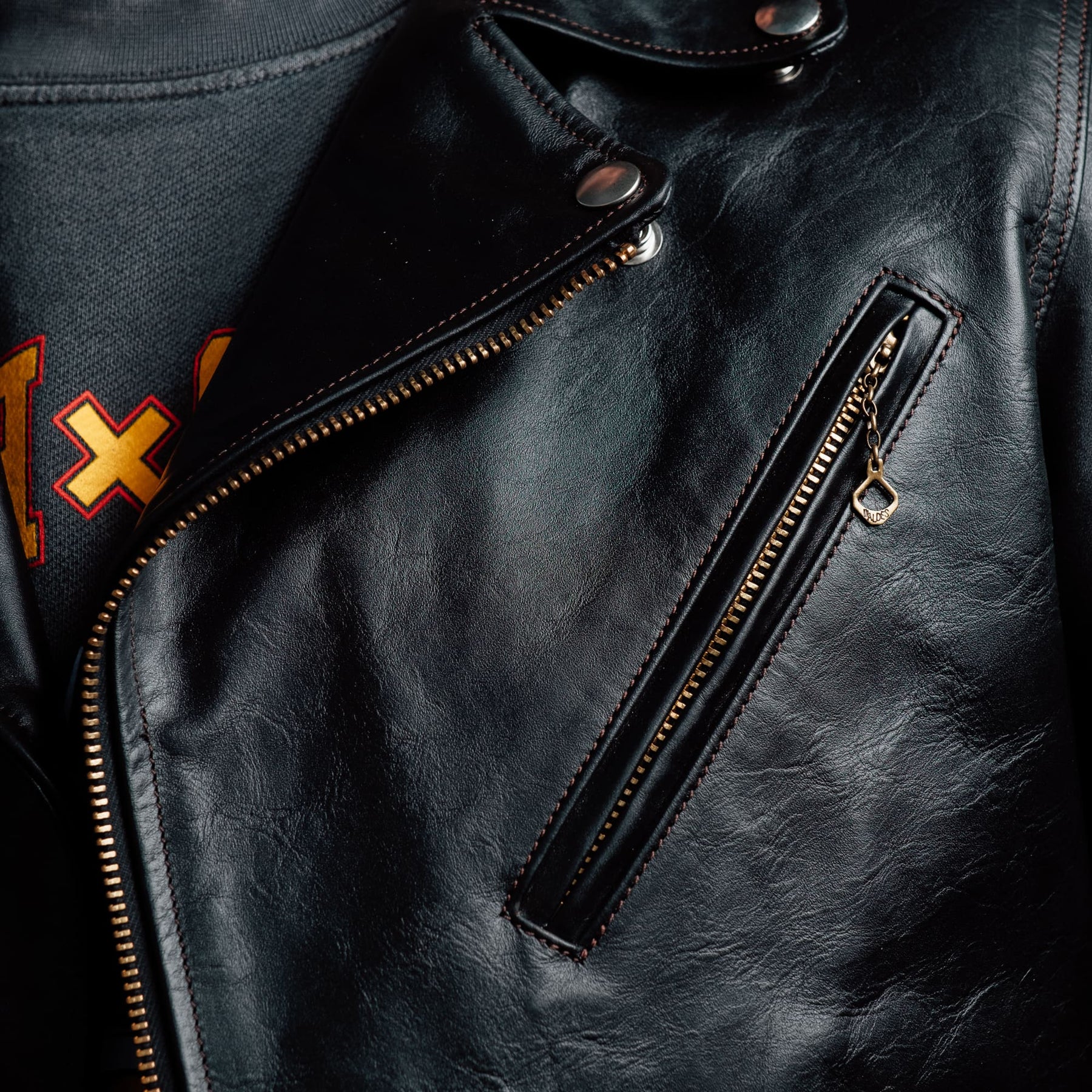 Double Helix x Snake Oil Provisions Deviant LAW Motorcycle Jacket Black