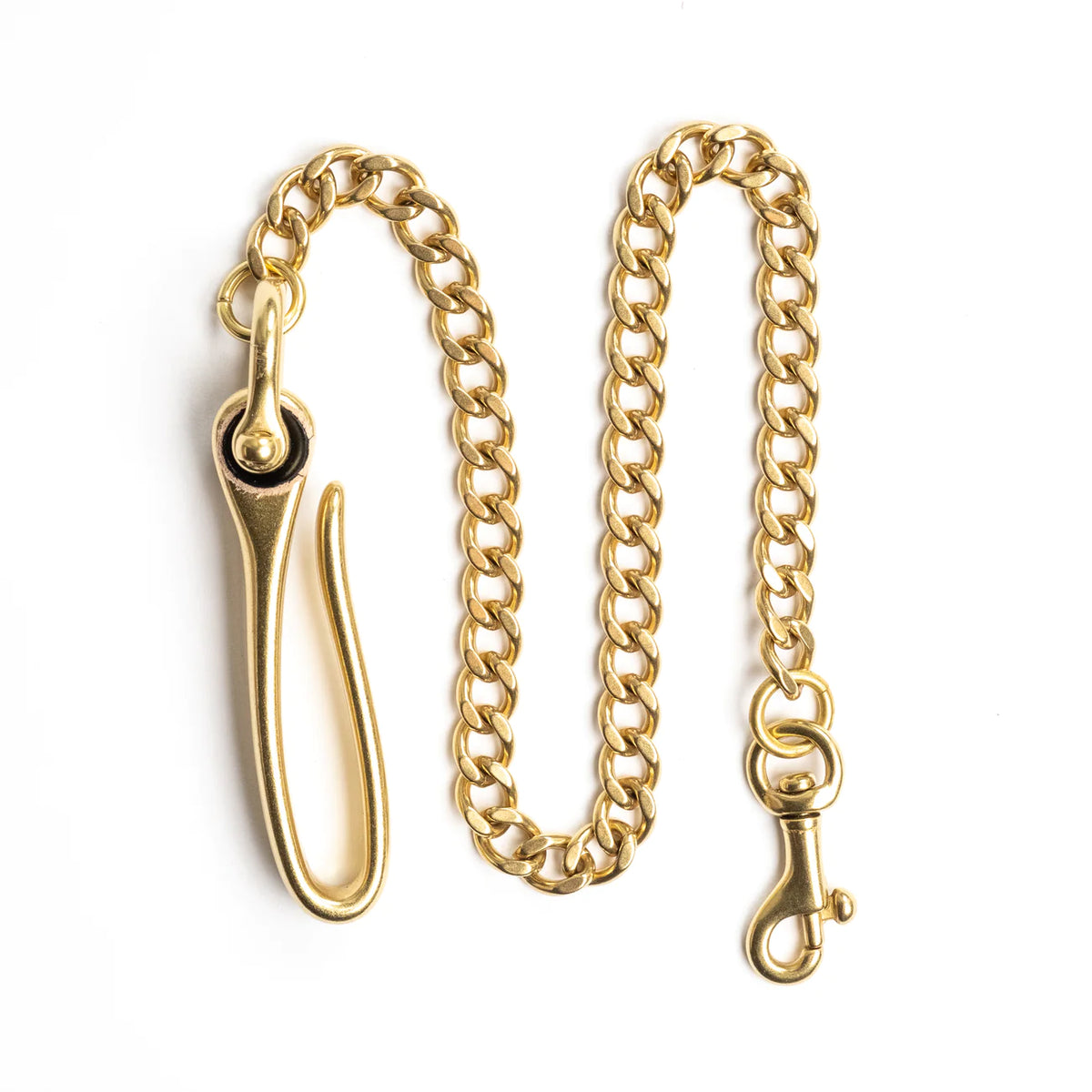 The Black Acre Roper Wallet Black & Green Bridle Leather